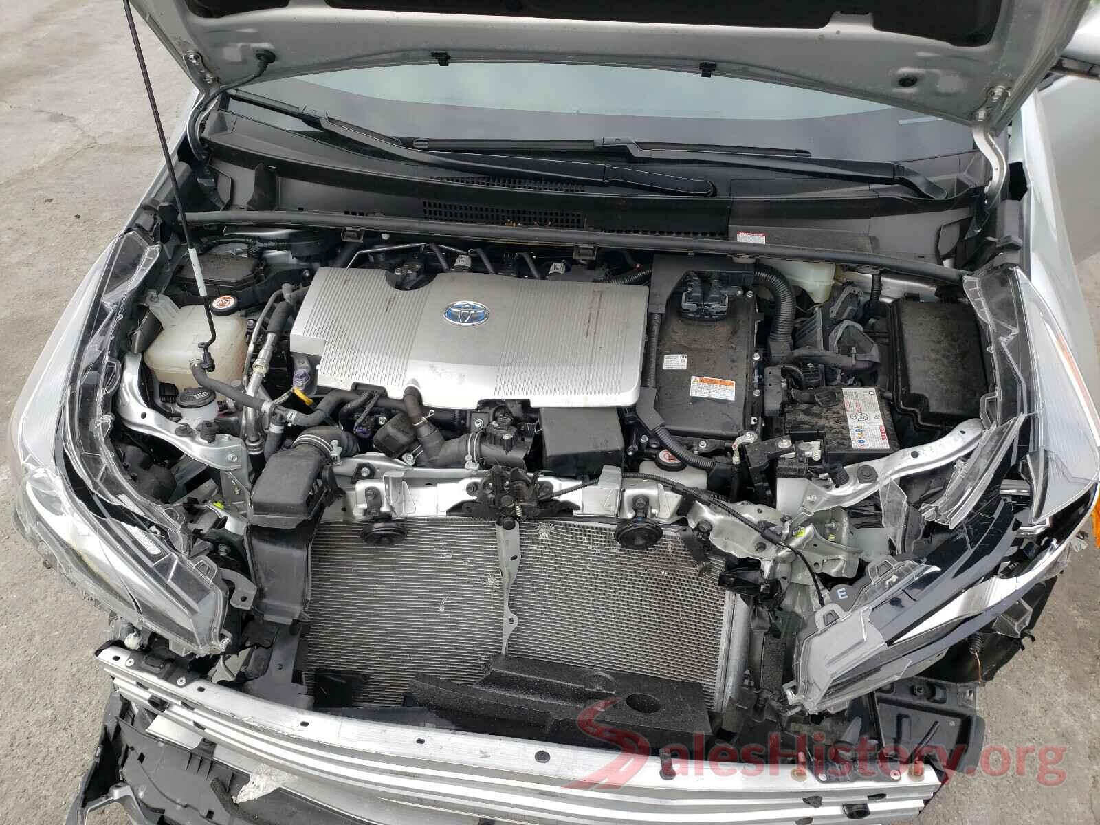 JTDKARFU9K3097852 2019 TOYOTA PRIUS