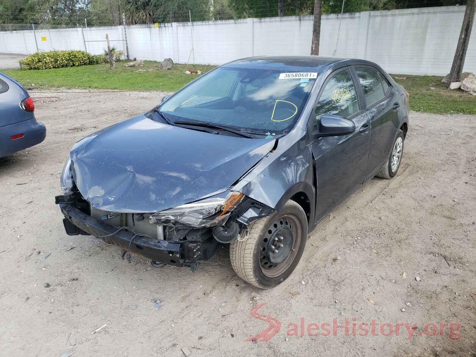 2T1BURHE8KC127203 2019 TOYOTA COROLLA