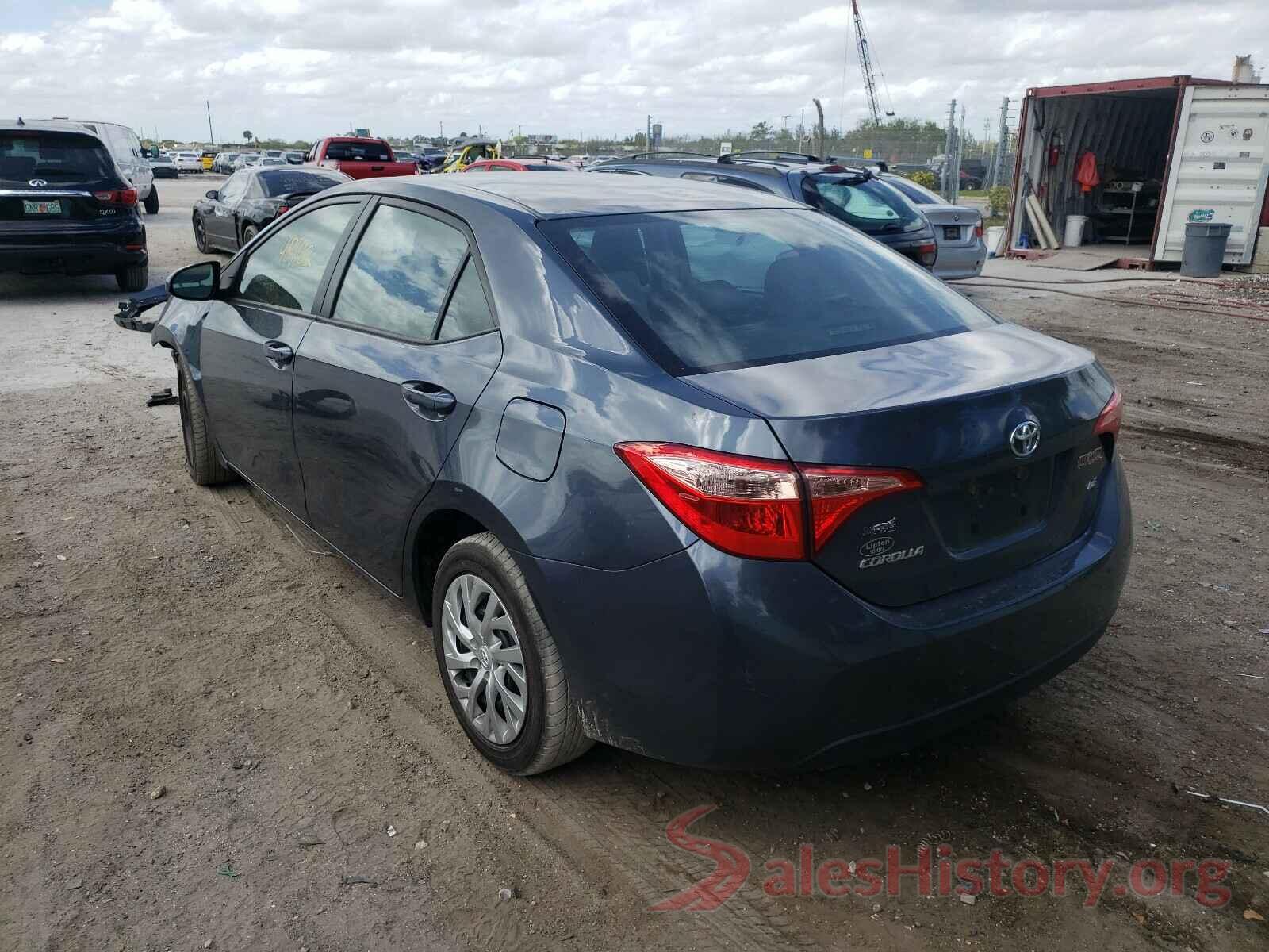 2T1BURHE8KC127203 2019 TOYOTA COROLLA