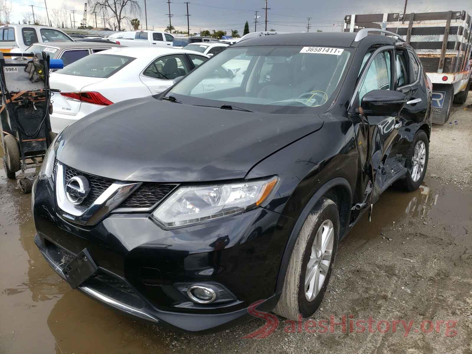 KNMAT2MT1GP672601 2016 NISSAN ROGUE