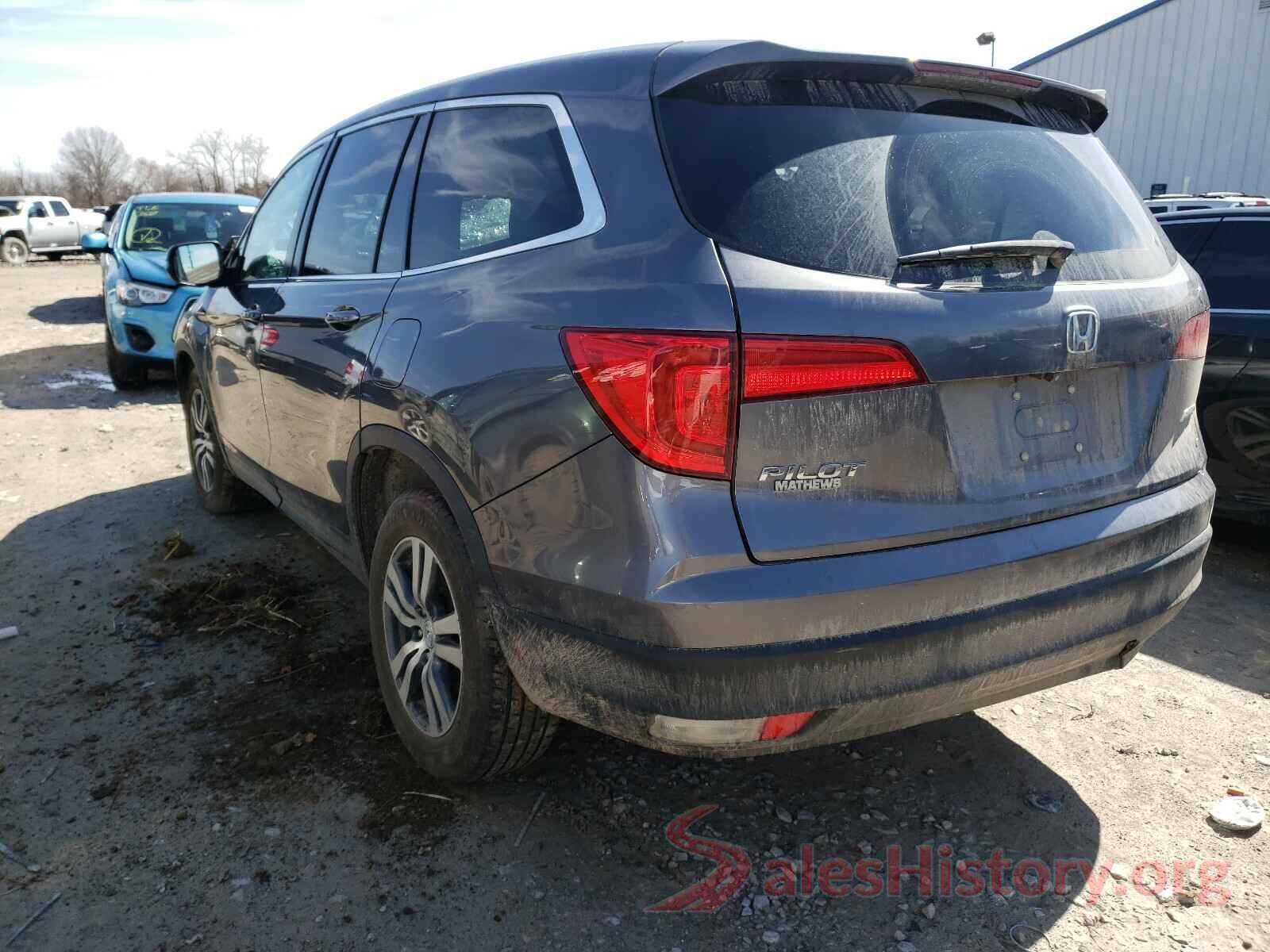 5FNYF6H89GB008379 2016 HONDA PILOT