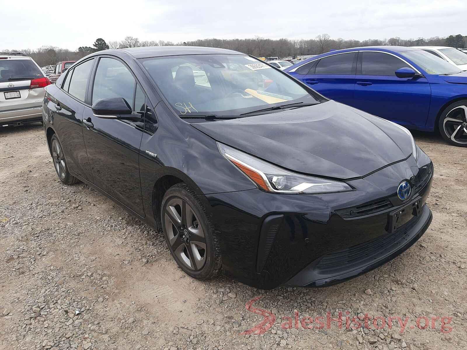 JTDKARFU5K3080854 2019 TOYOTA PRIUS