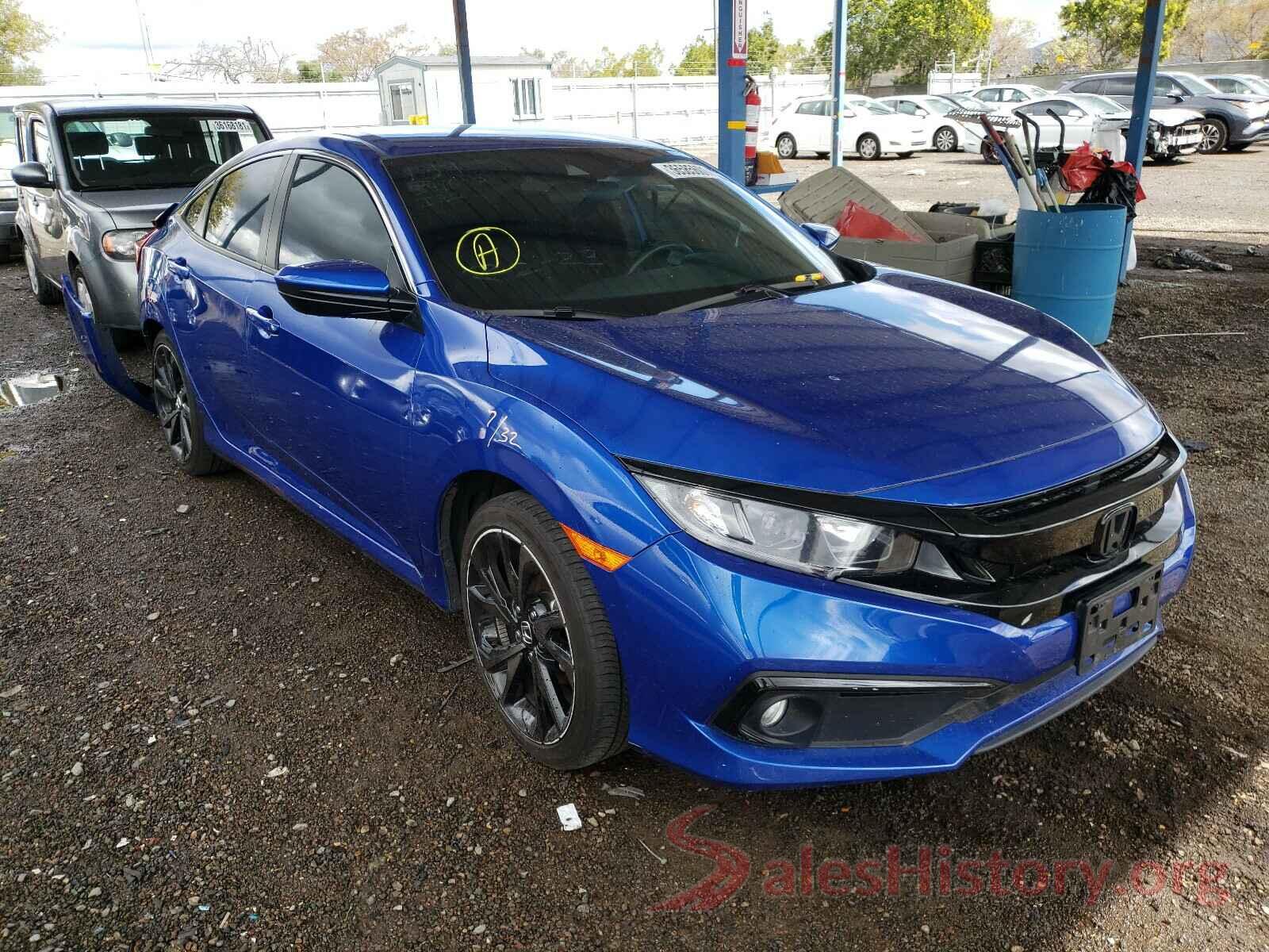 2HGFC2F84KH504092 2019 HONDA CIVIC