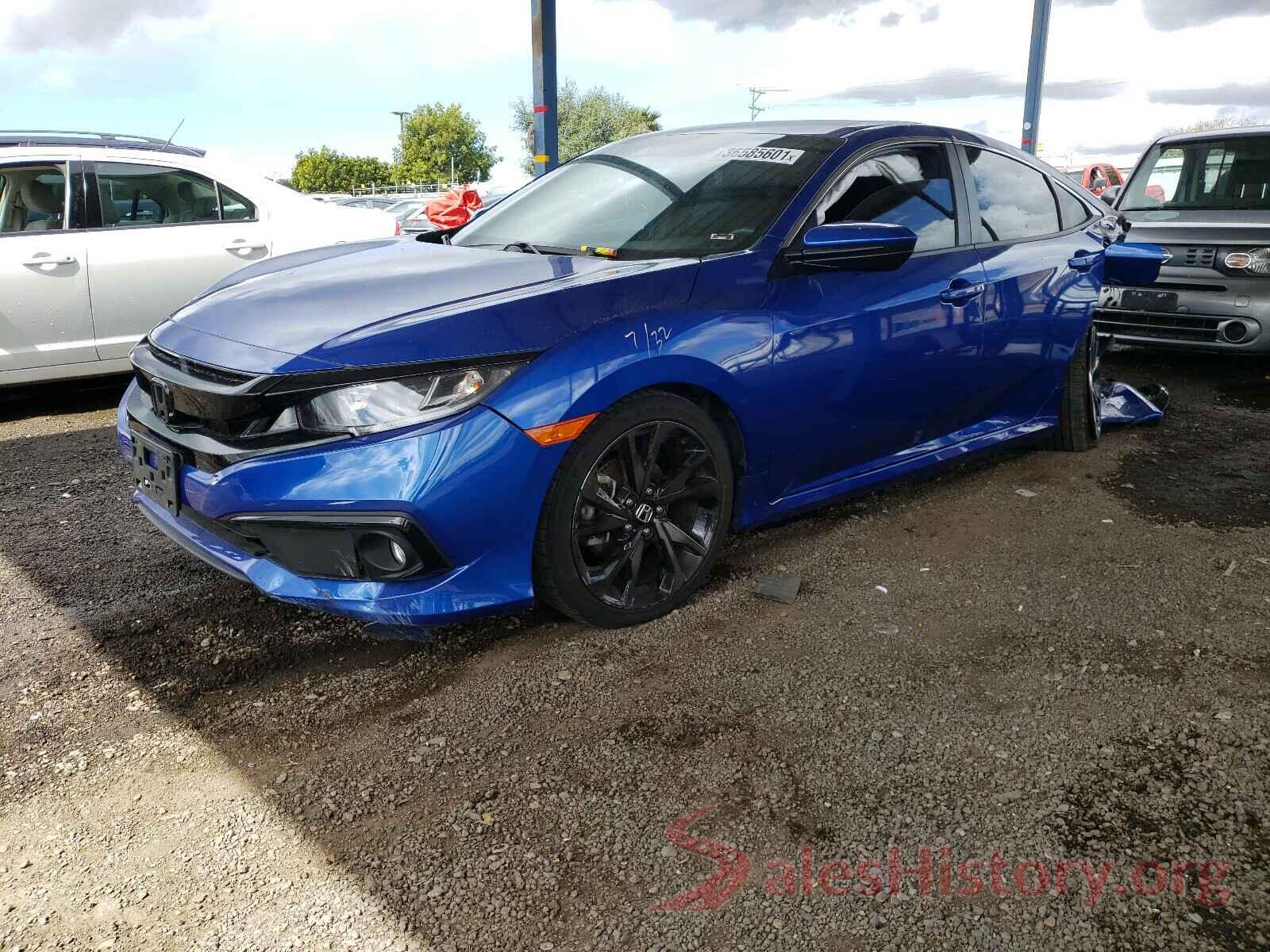 2HGFC2F84KH504092 2019 HONDA CIVIC