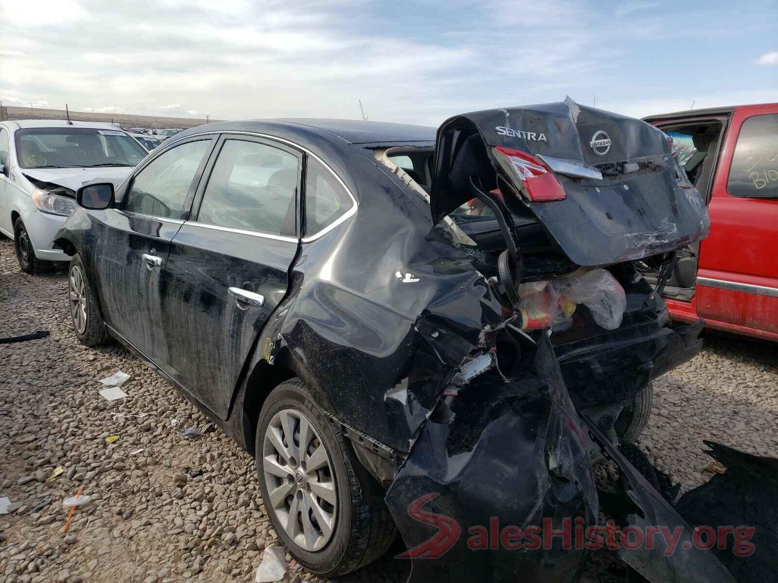 3N1AB7AP9HL663216 2017 NISSAN SENTRA