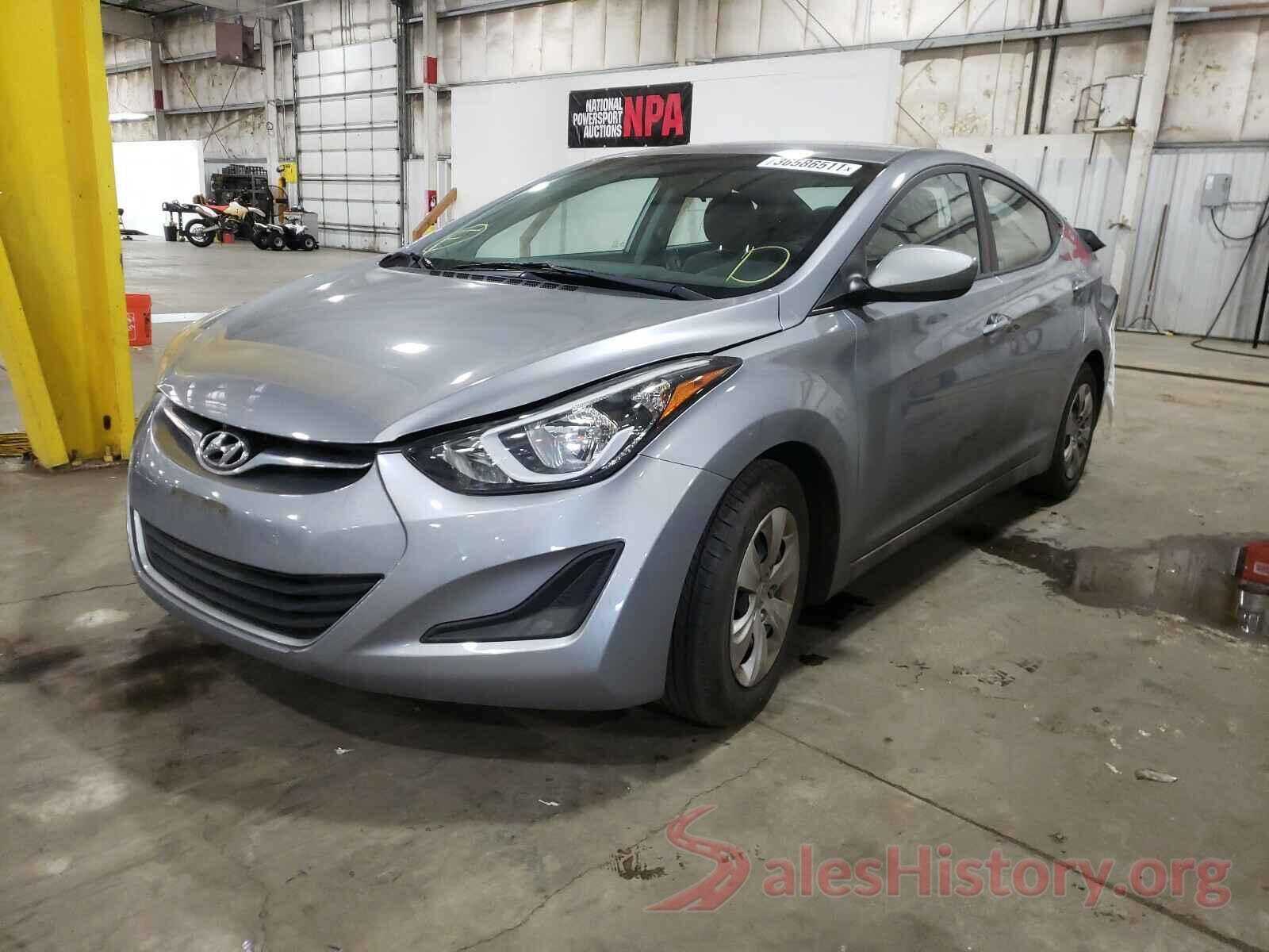 5NPDH4AE1GH744893 2016 HYUNDAI ELANTRA