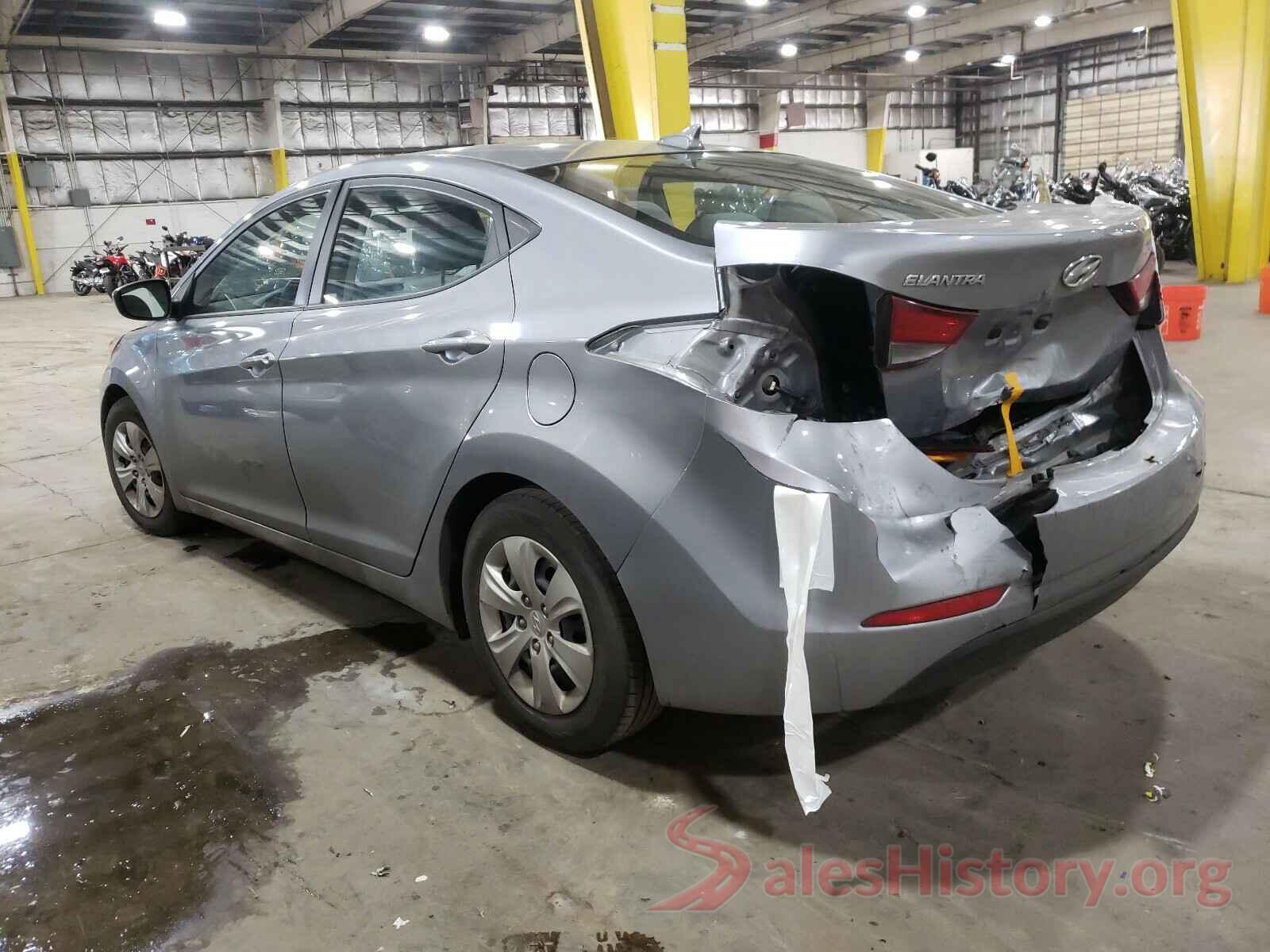 5NPDH4AE1GH744893 2016 HYUNDAI ELANTRA