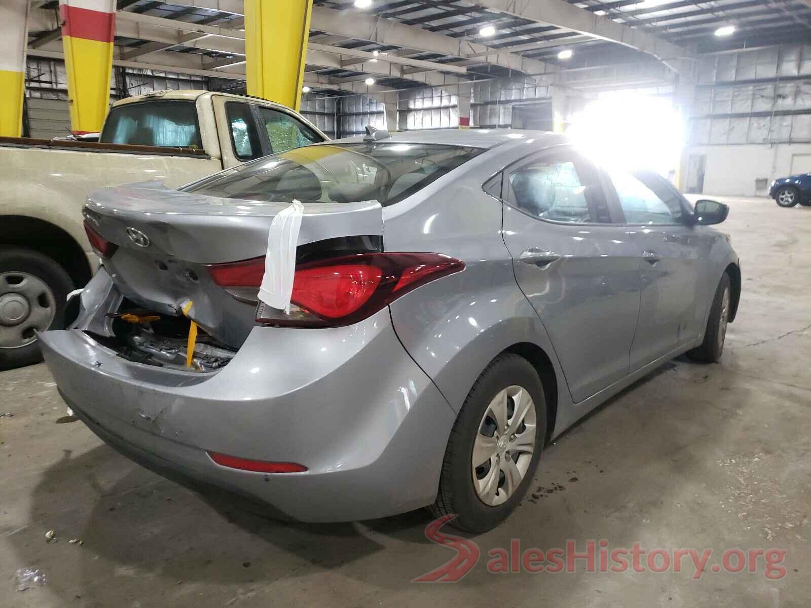 5NPDH4AE1GH744893 2016 HYUNDAI ELANTRA