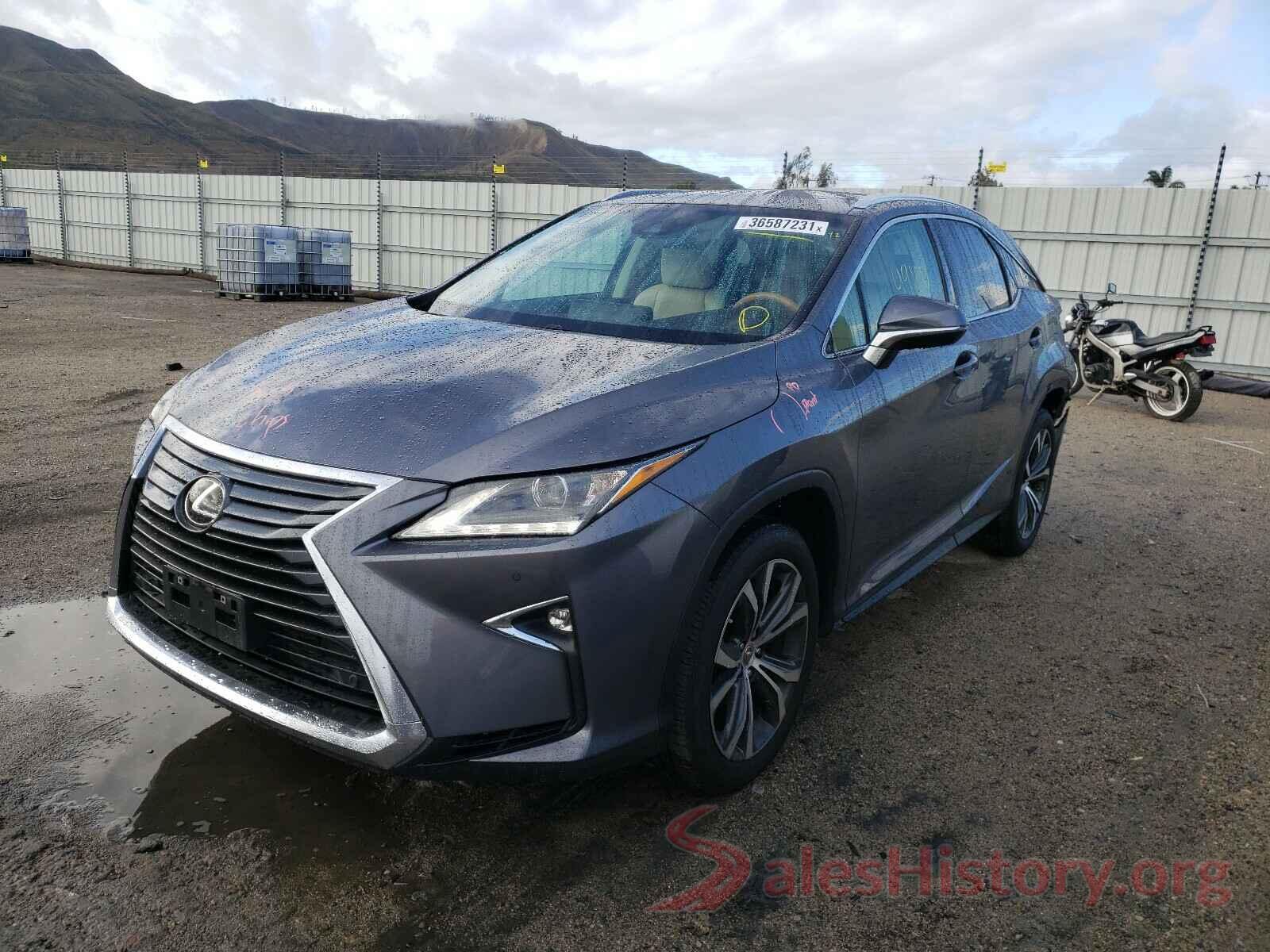 2T2BZMCA7GC007761 2016 LEXUS RX350