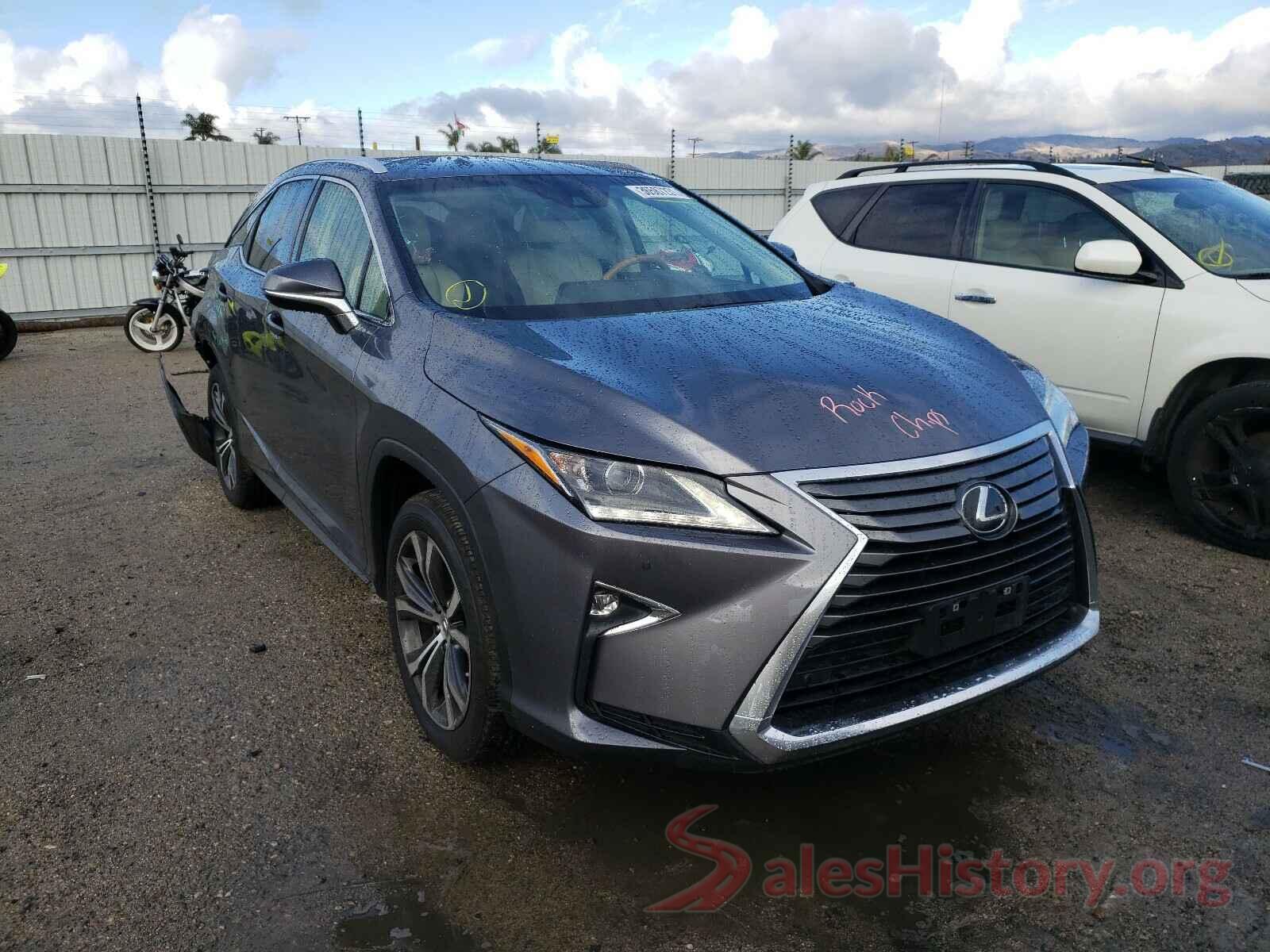 2T2BZMCA7GC007761 2016 LEXUS RX350