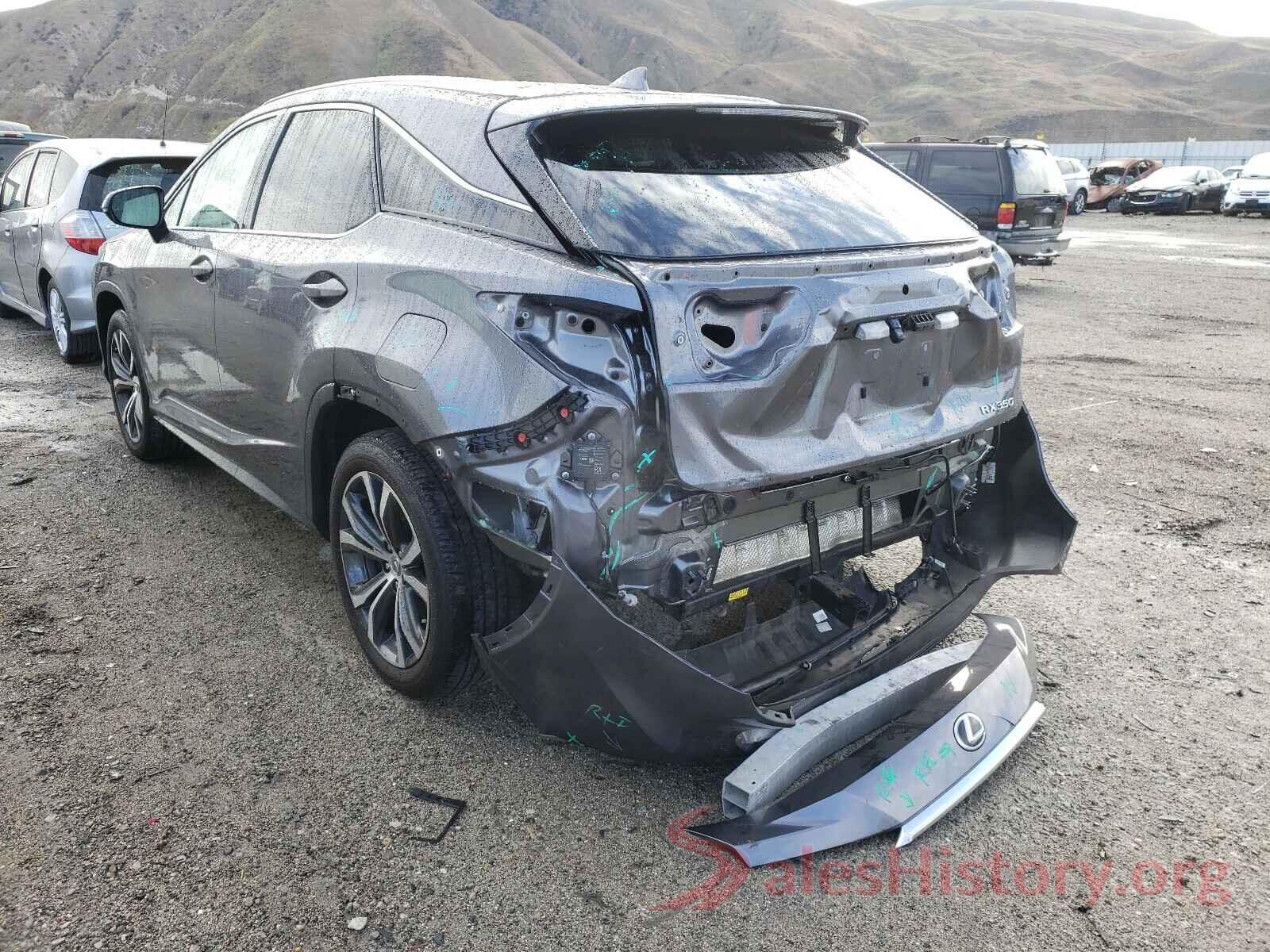 2T2BZMCA7GC007761 2016 LEXUS RX350