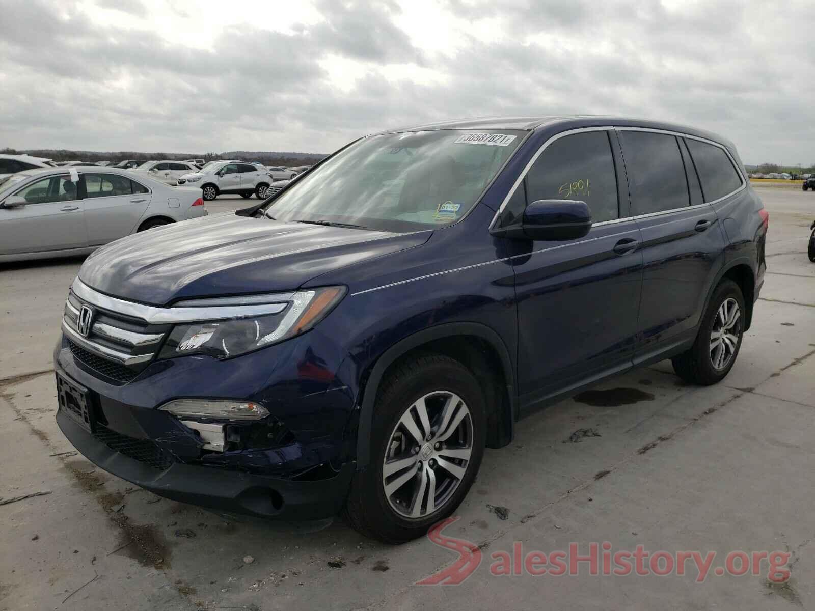 5FNYF5H38HB004310 2017 HONDA PILOT