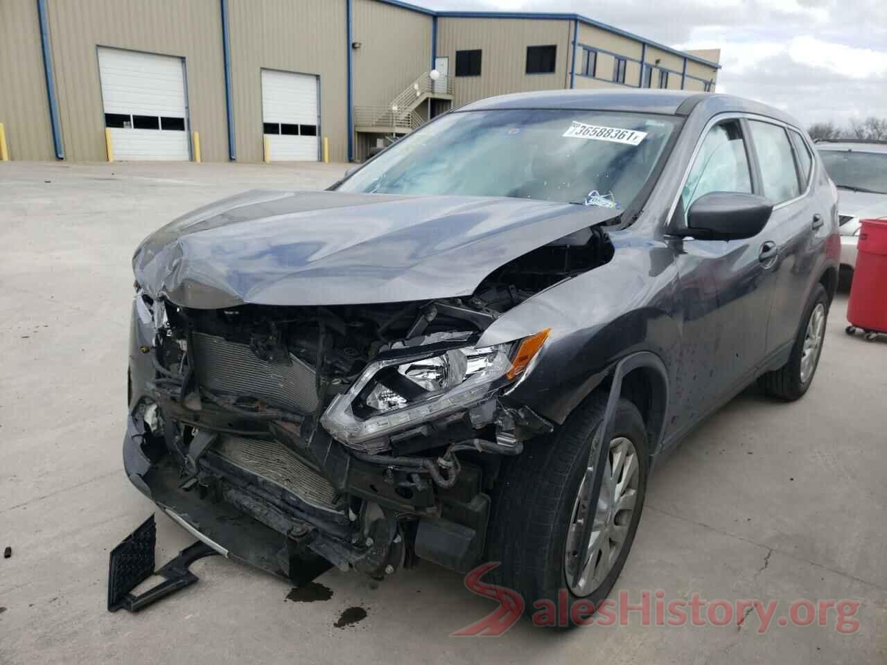 KNMAT2MV2GP640869 2016 NISSAN ROGUE