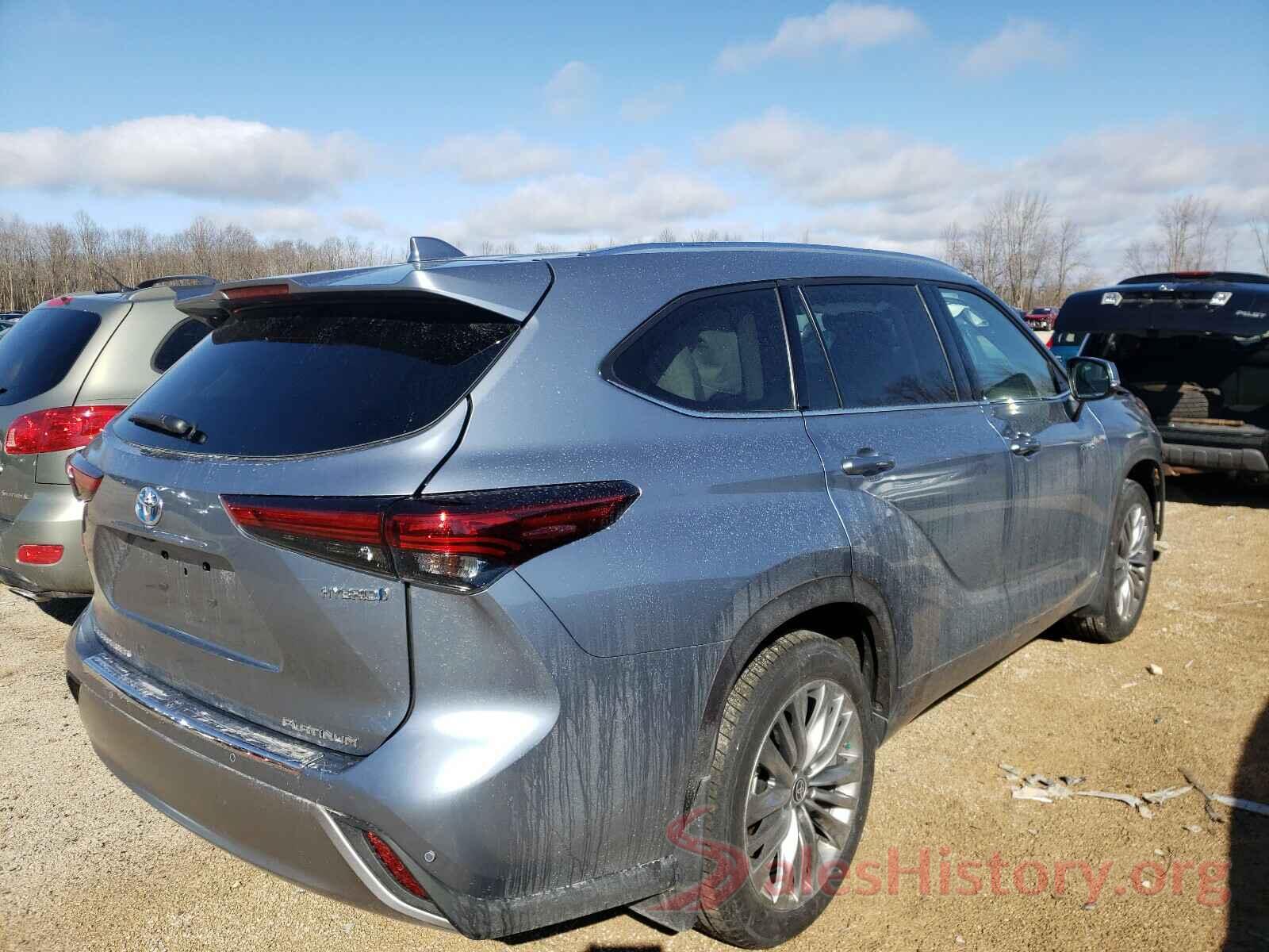 5TDEBRCH6MS018687 2021 TOYOTA HIGHLANDER