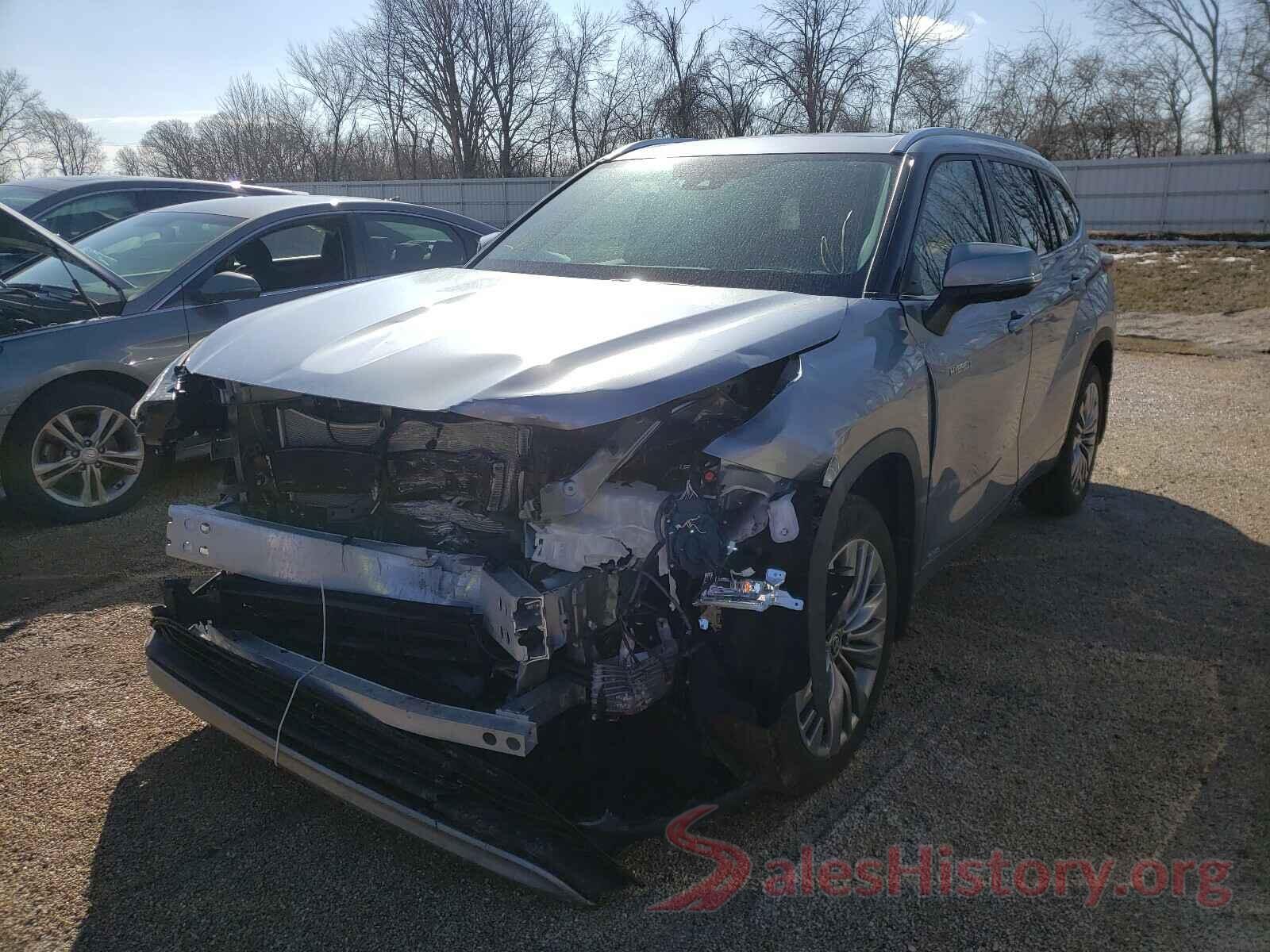 5TDEBRCH6MS018687 2021 TOYOTA HIGHLANDER