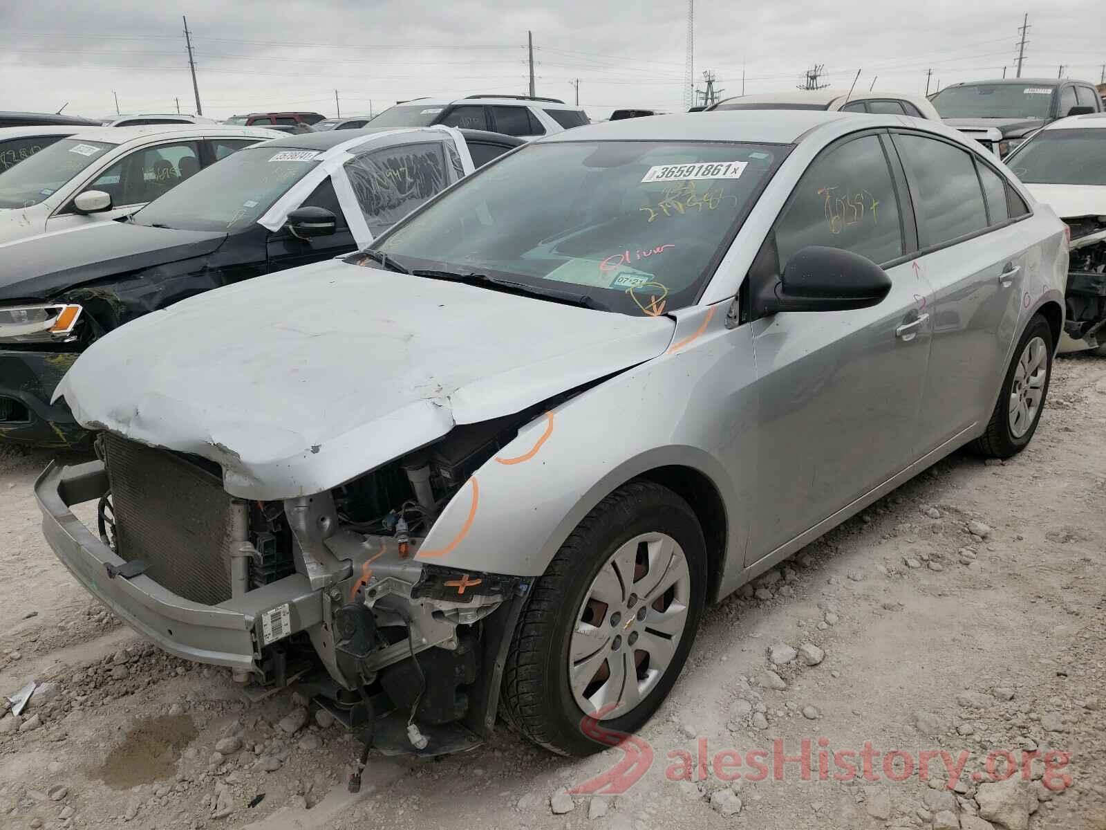 1G1PC5SH4G7217583 2016 CHEVROLET CRUZE