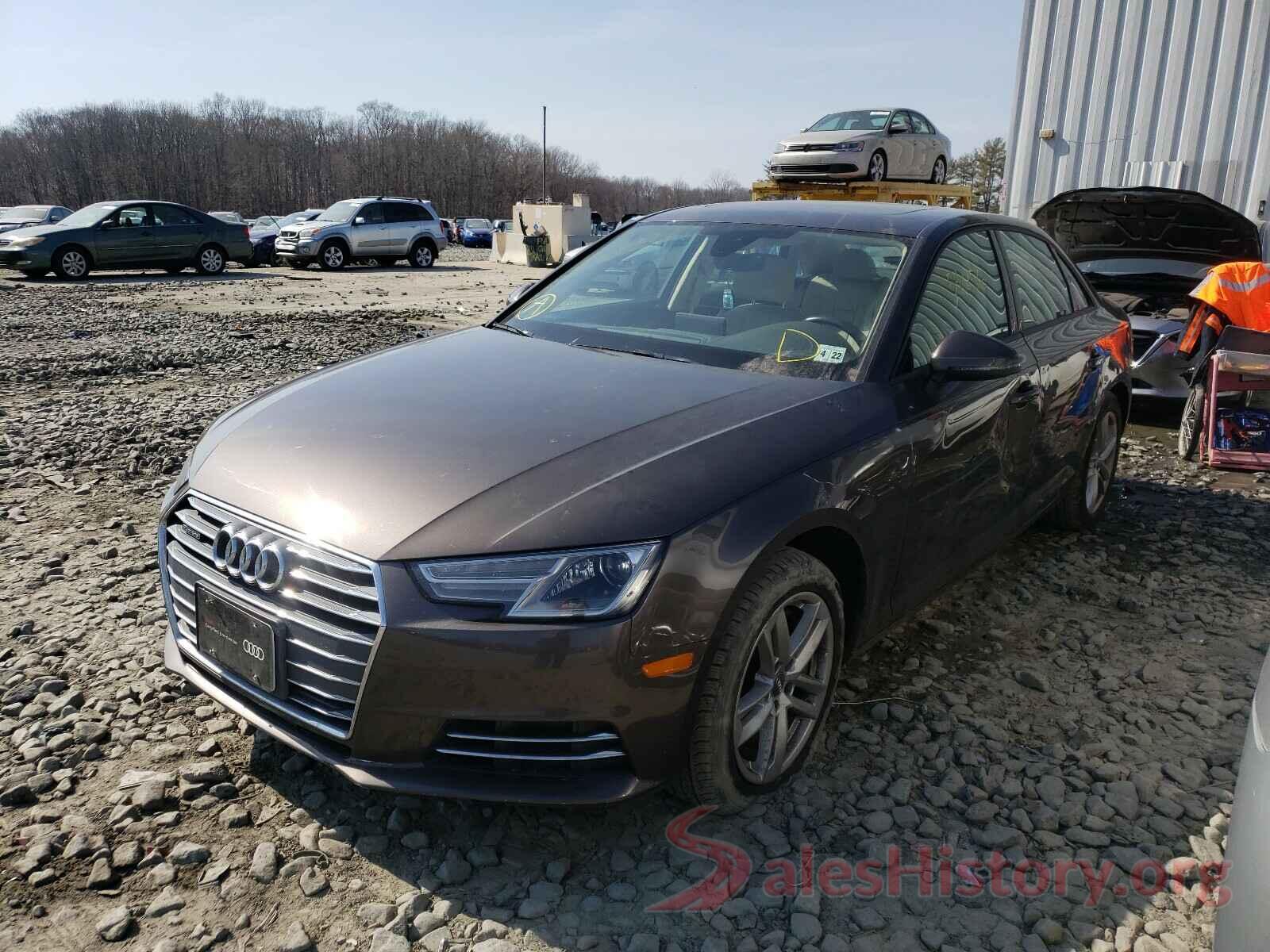 WAUANAF49HA127208 2017 AUDI A4