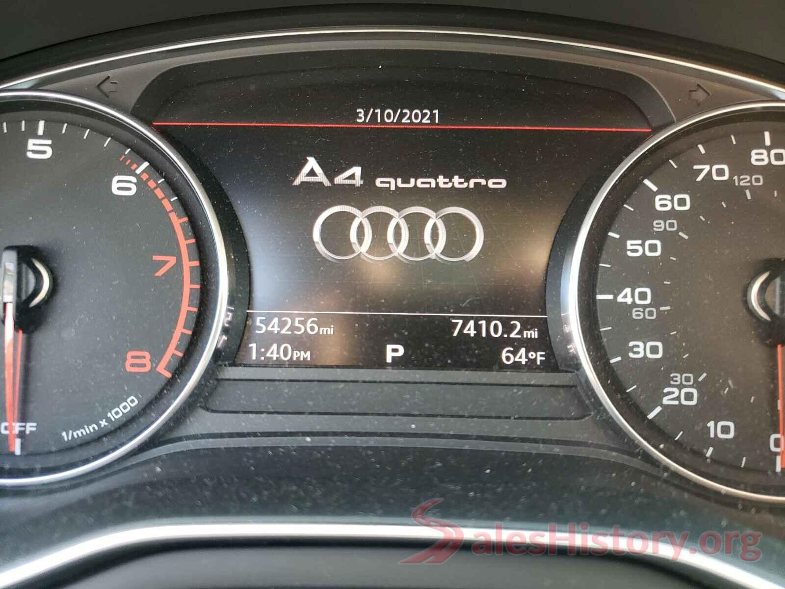 WAUANAF49HA127208 2017 AUDI A4