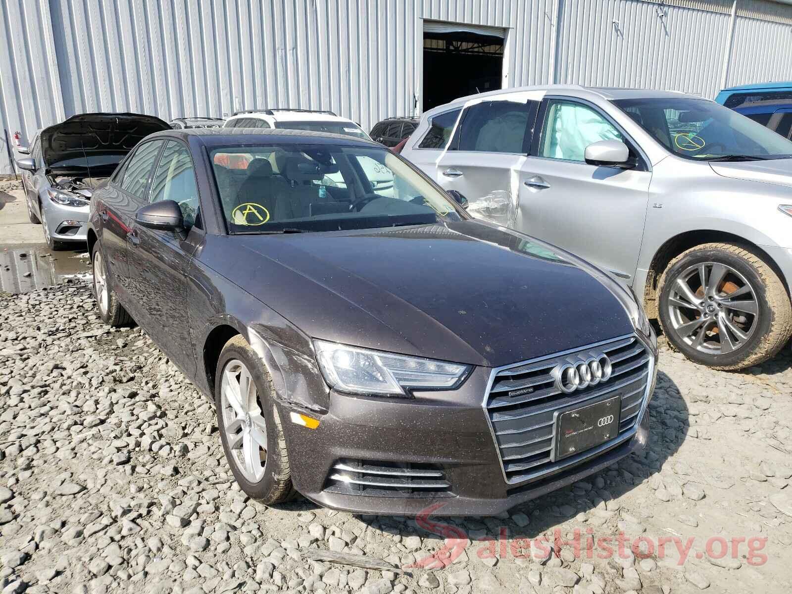 WAUANAF49HA127208 2017 AUDI A4