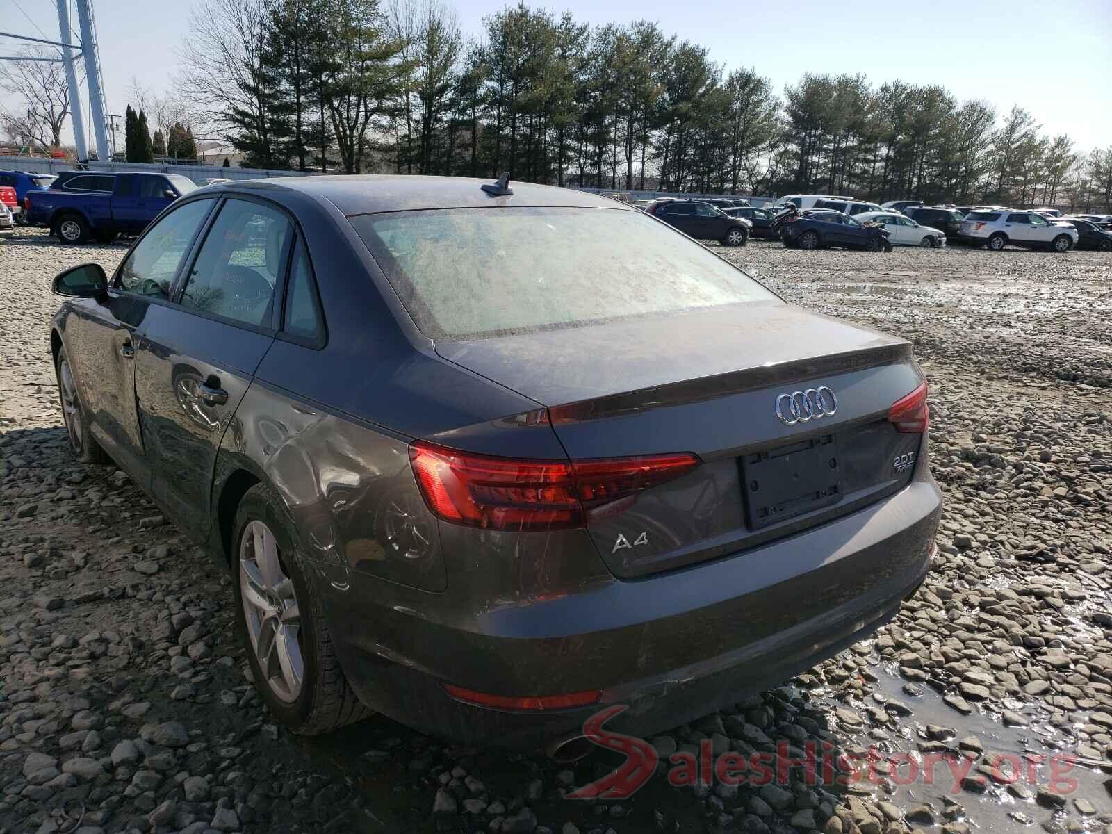 WAUANAF49HA127208 2017 AUDI A4