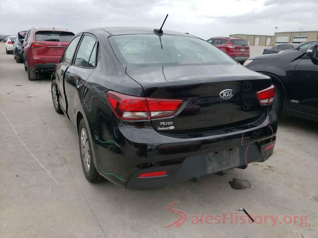 3KPA24AB8JE081831 2018 KIA RIO