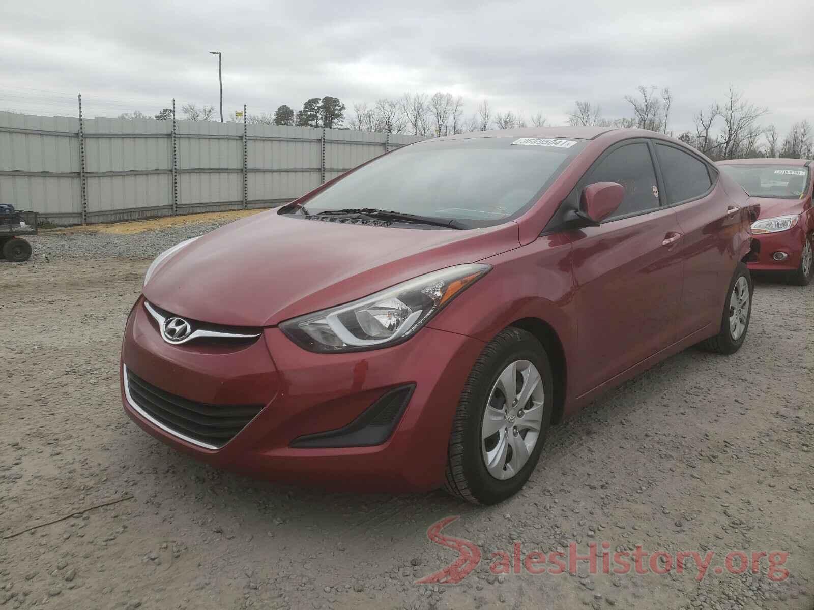 5NPDH4AE7GH769958 2016 HYUNDAI ELANTRA