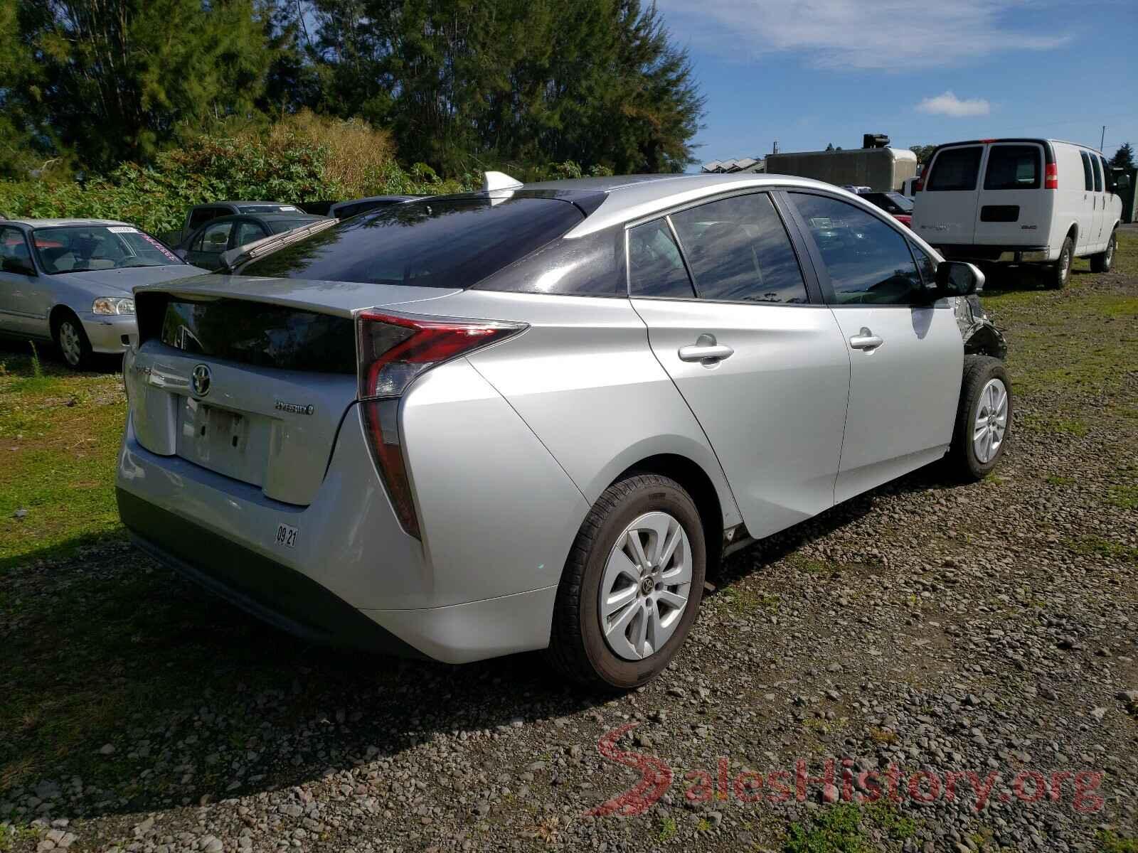 JTDKBRFU9G3019446 2016 TOYOTA PRIUS