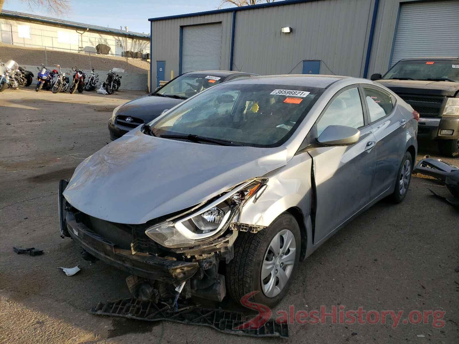 5NPDH4AE0GH678448 2016 HYUNDAI ELANTRA