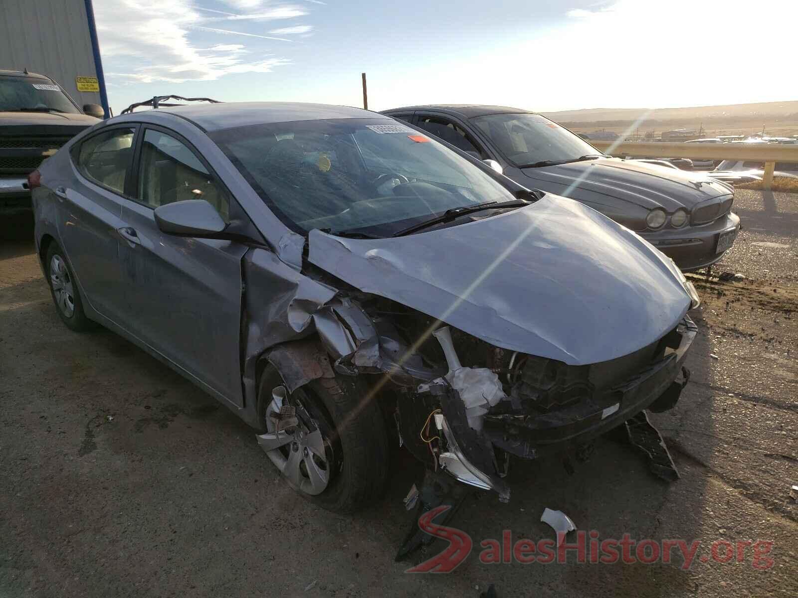 5NPDH4AE0GH678448 2016 HYUNDAI ELANTRA