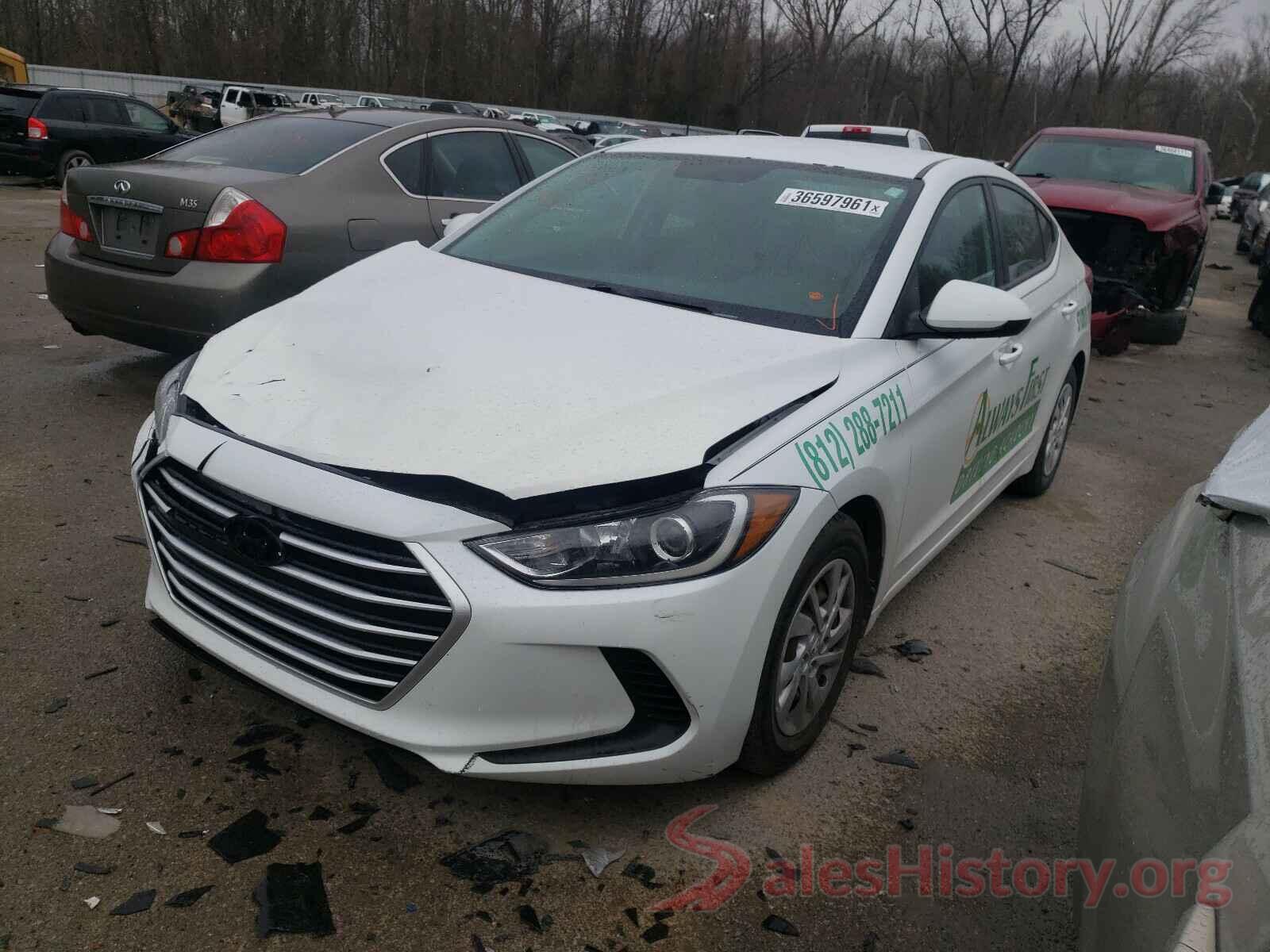 5NPD74LFXHH090745 2017 HYUNDAI ELANTRA