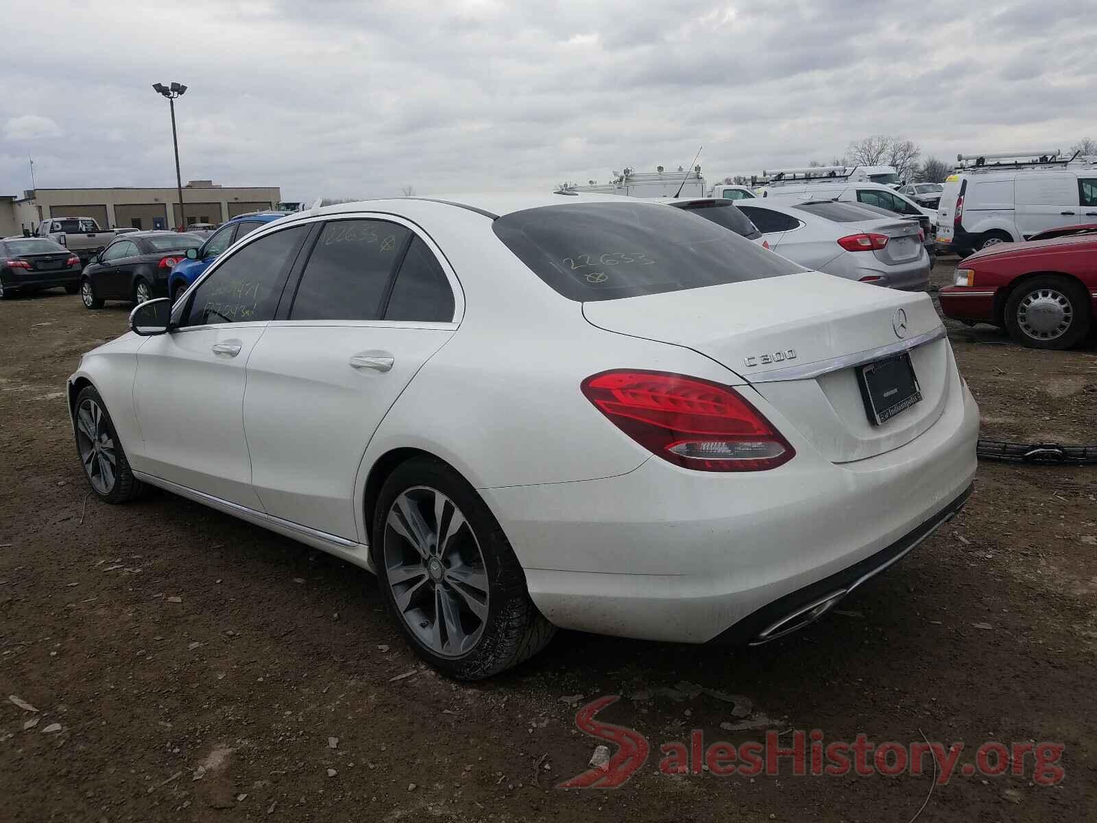 55SWF4JB8GU122633 2016 MERCEDES-BENZ C CLASS