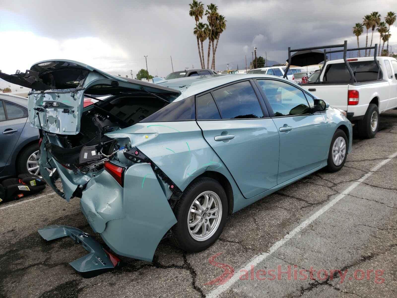 JTDKAMFU7M3133298 2021 TOYOTA PRIUS