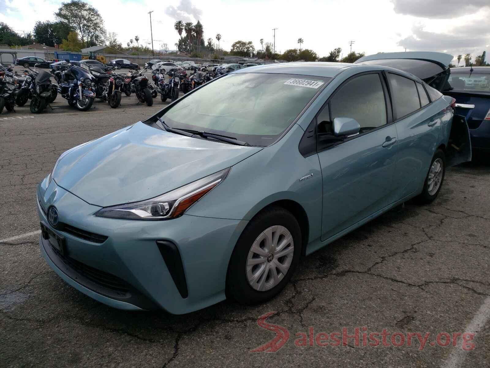 JTDKAMFU7M3133298 2021 TOYOTA PRIUS