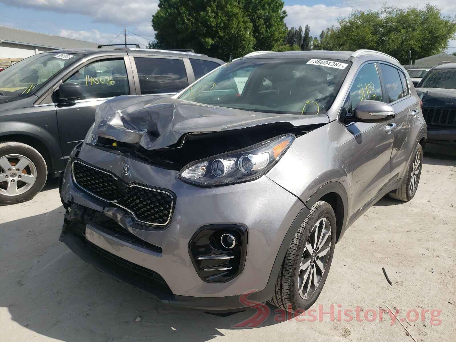 KNDPN3AC1J7302187 2018 KIA SPORTAGE