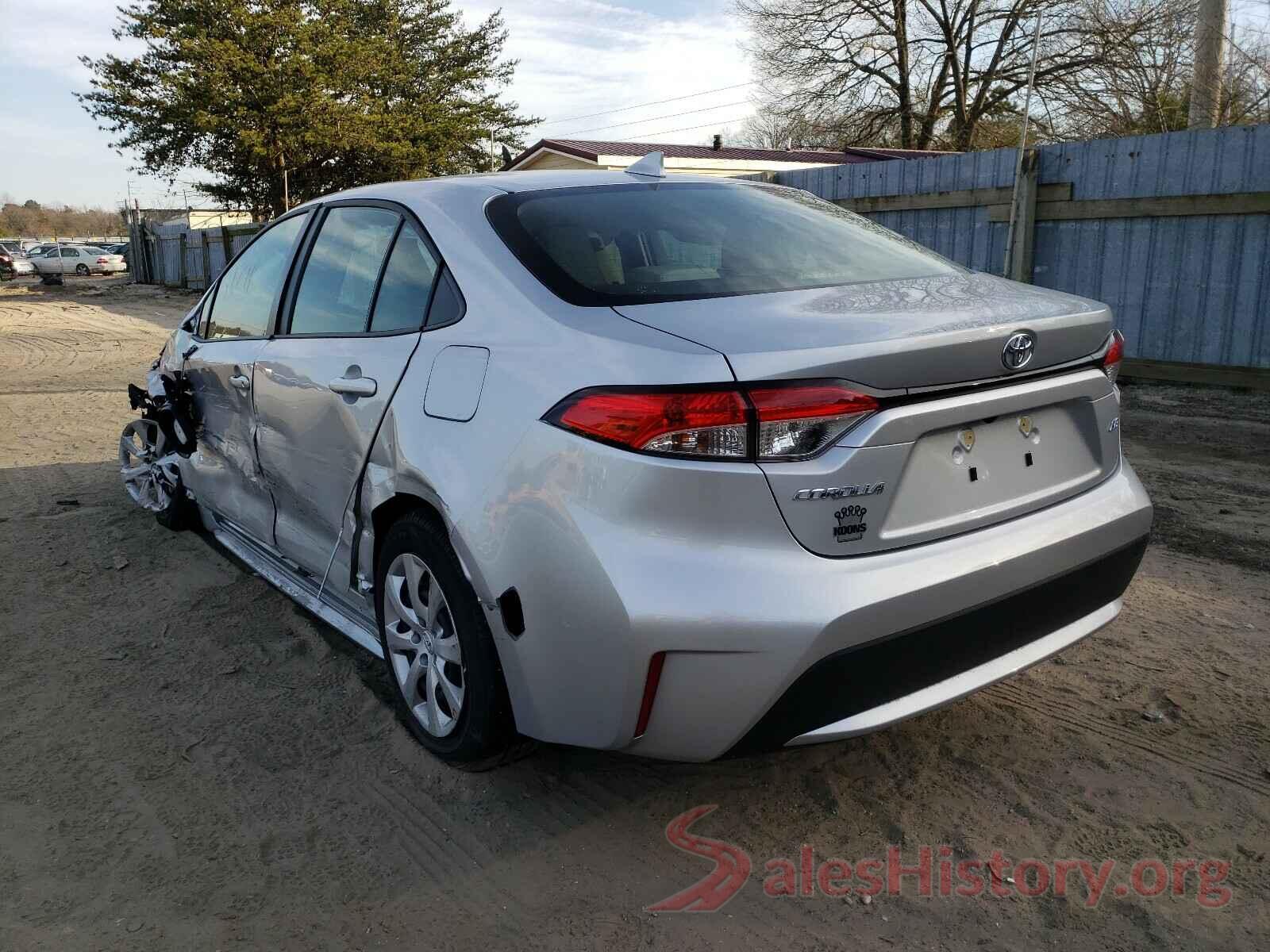 JTDEPMAE9MJ140681 2021 TOYOTA COROLLA