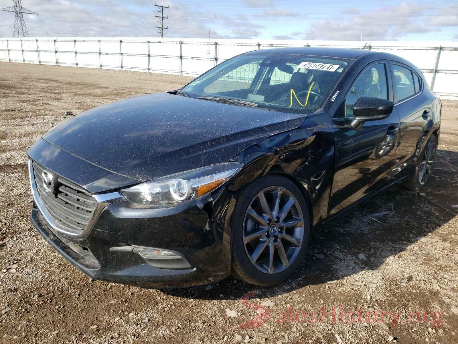 3MZBN1L38JM182600 2018 MAZDA 3