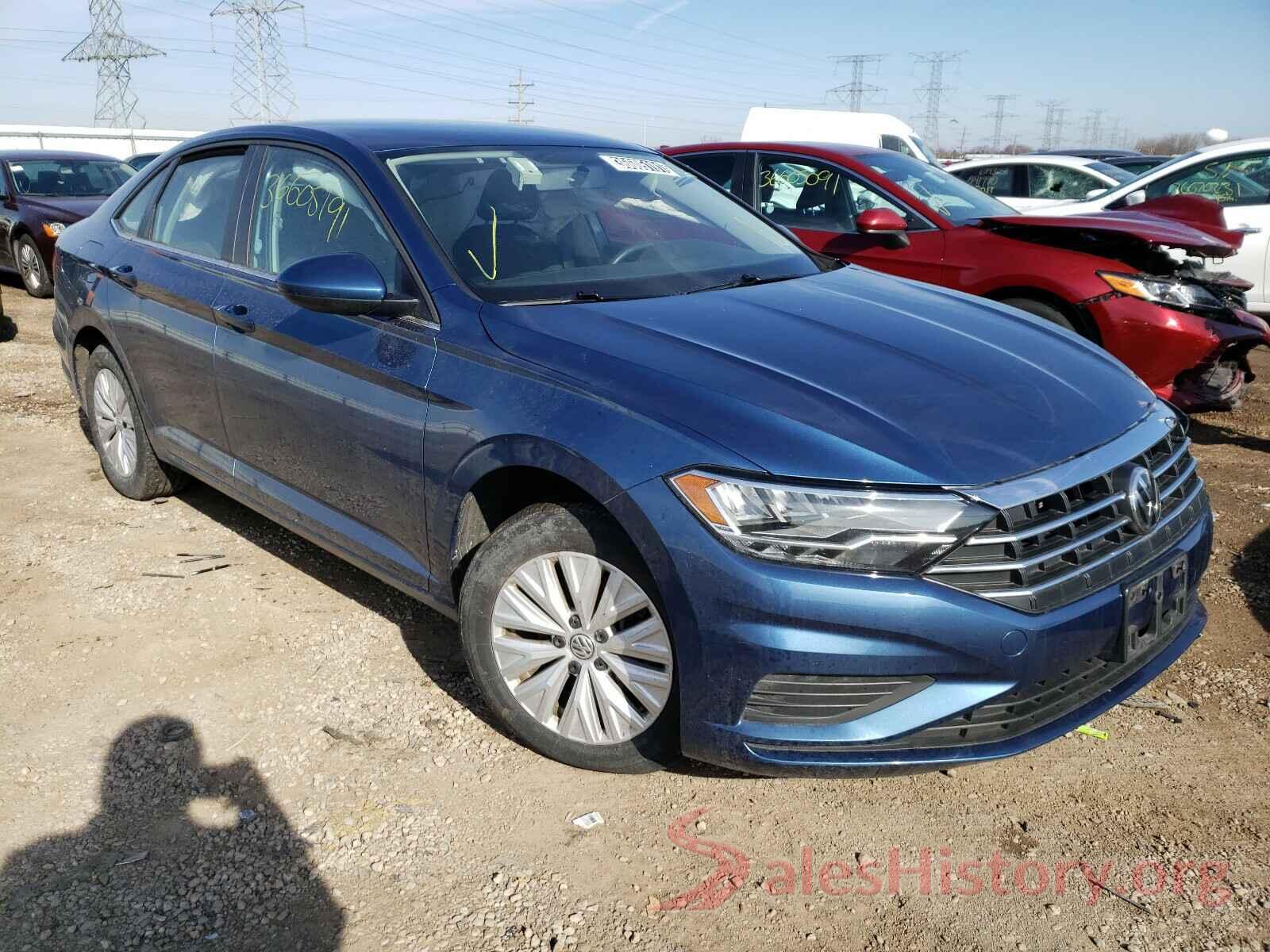 3VWC57BU5KM122101 2019 VOLKSWAGEN JETTA