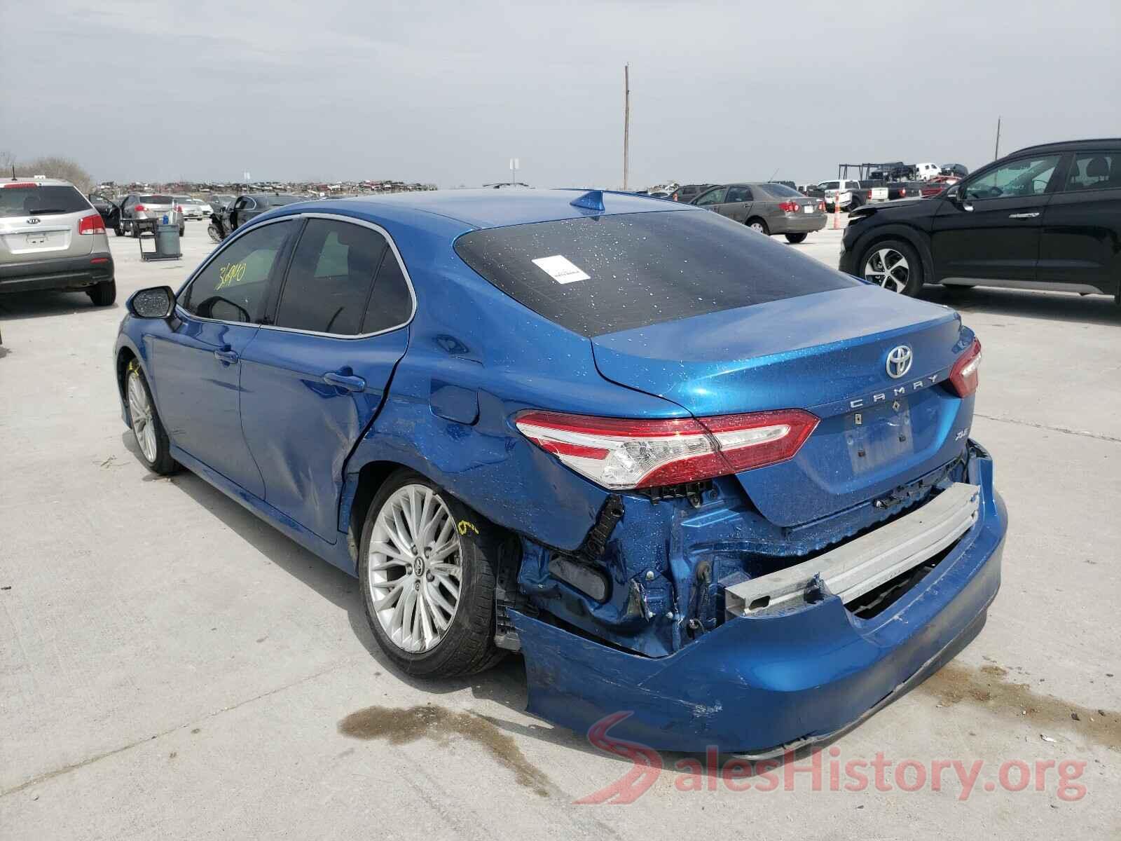 4T1B11HK0KU178306 2019 TOYOTA CAMRY