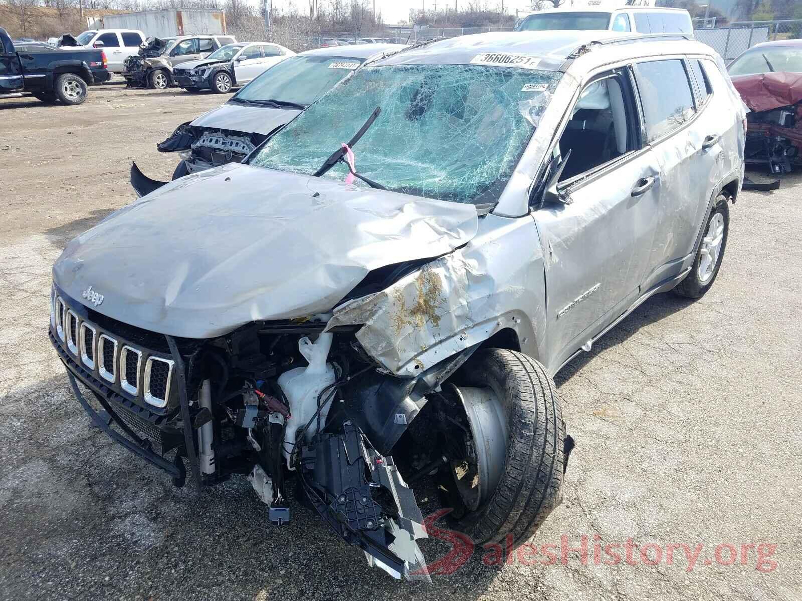 3C4NJCABXLL253421 2020 JEEP COMPASS