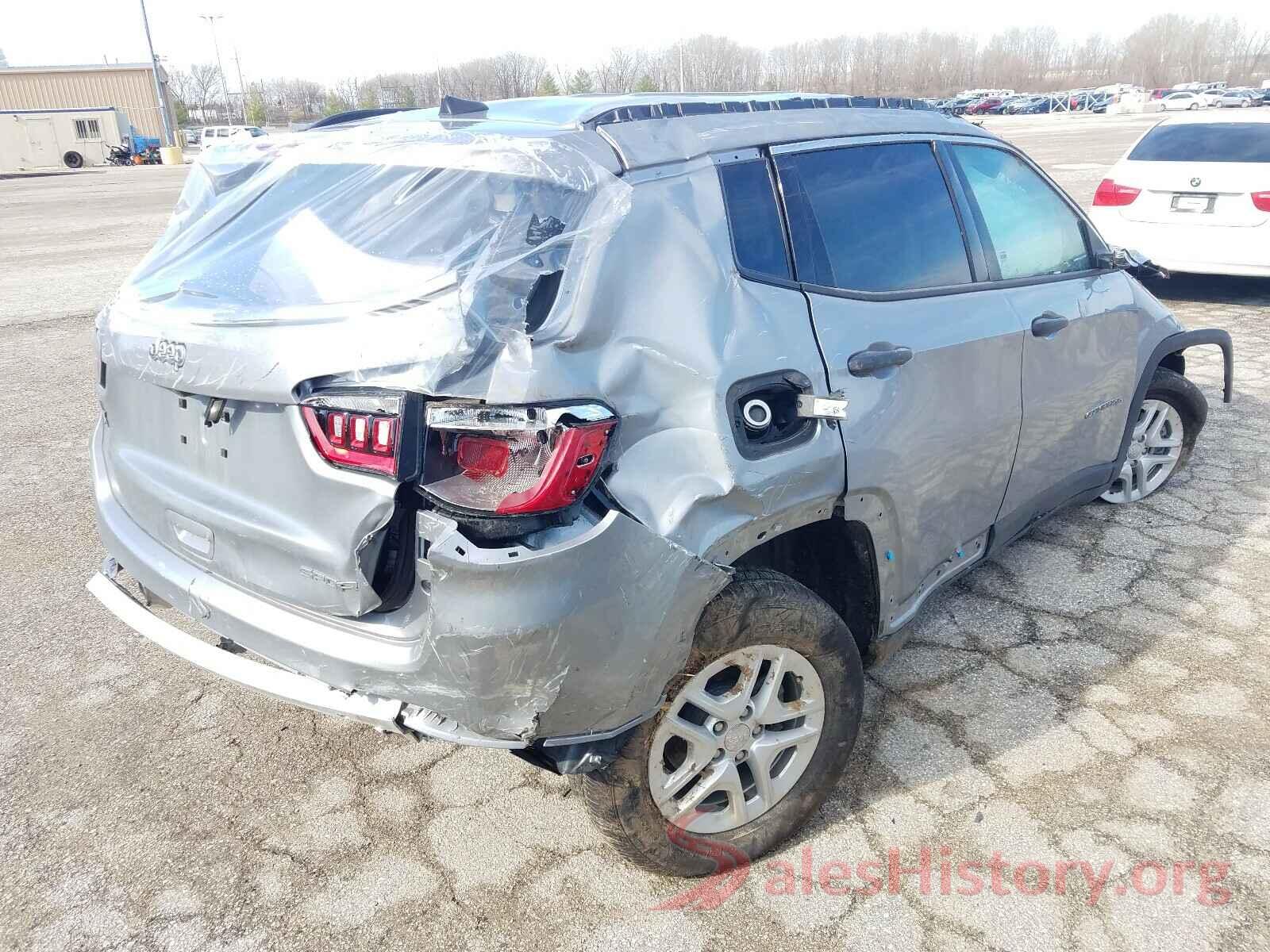 3C4NJCABXLL253421 2020 JEEP COMPASS