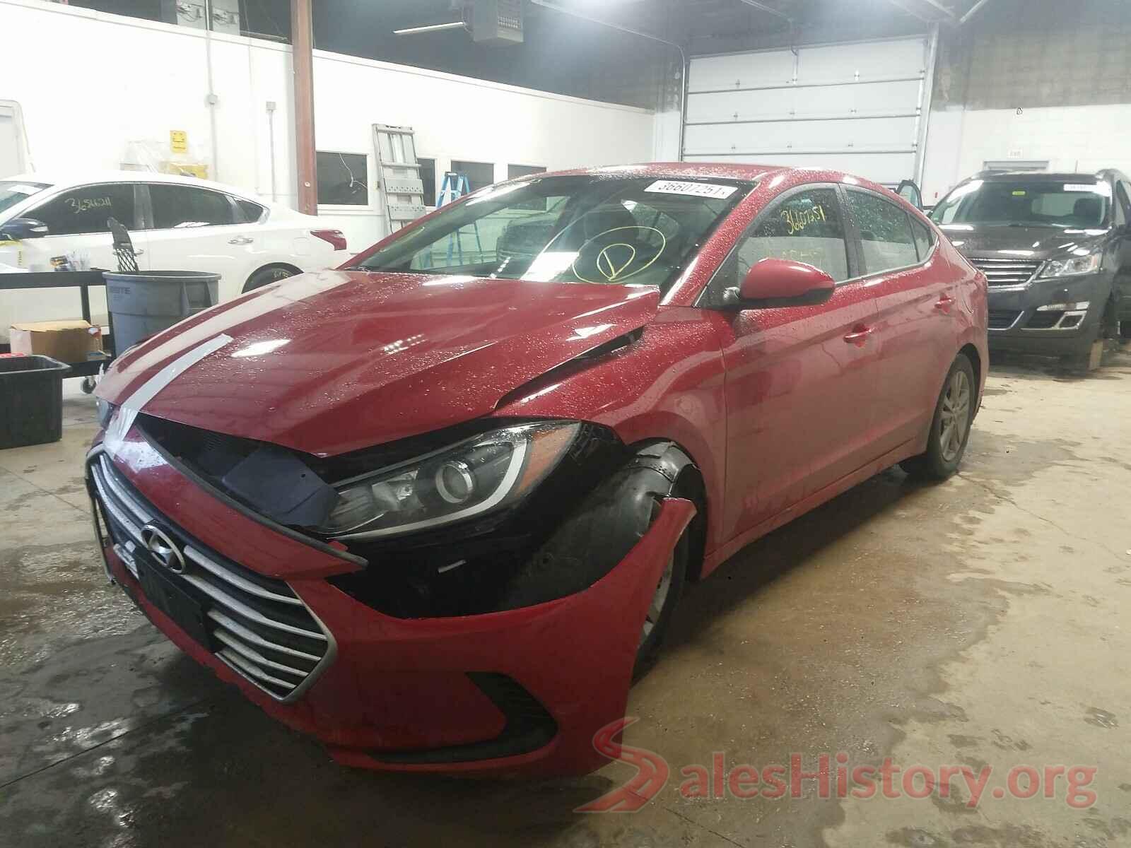 5NPD84LF3JH311069 2018 HYUNDAI ELANTRA