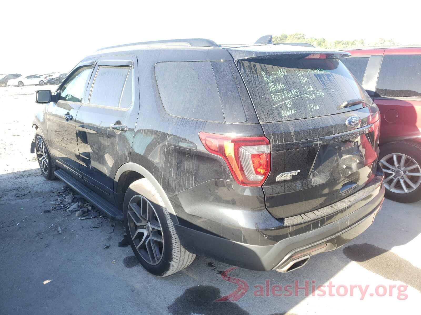 1FM5K8GT3HGA97630 2017 FORD EXPLORER