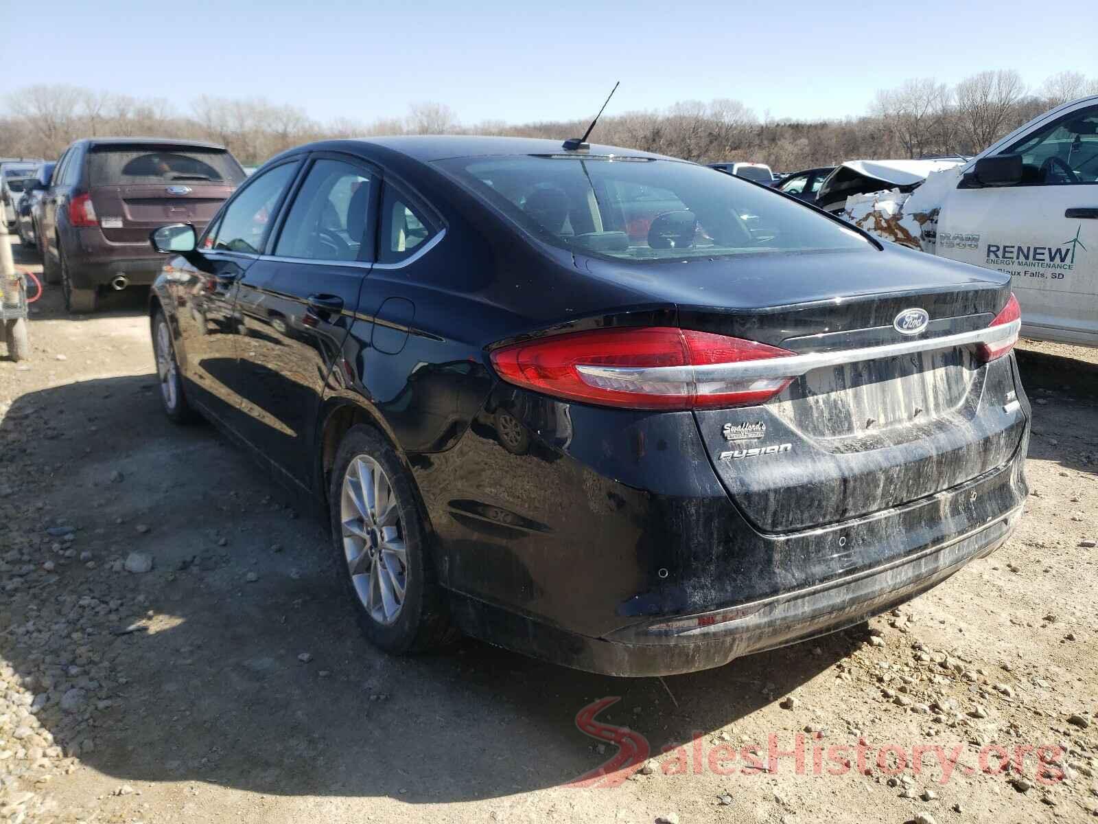 3FA6P0HD3HR293052 2017 FORD FUSION