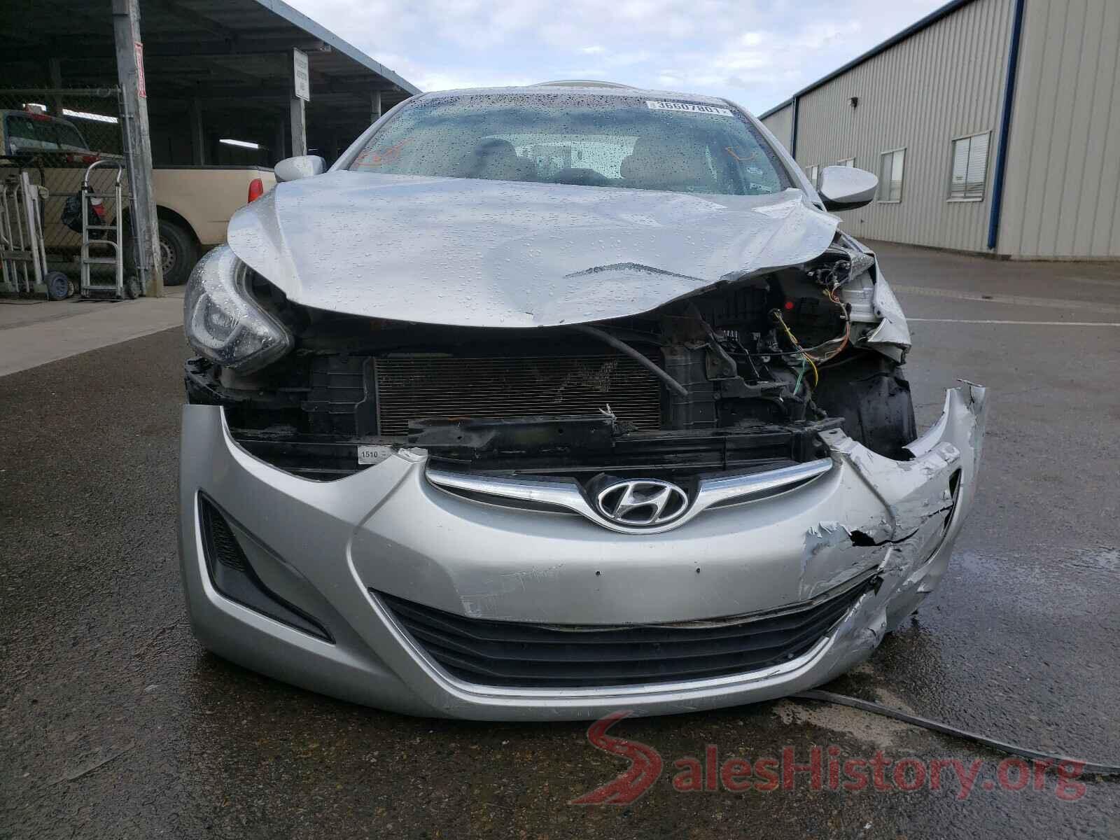 5NPDH4AE8GH734071 2016 HYUNDAI ELANTRA