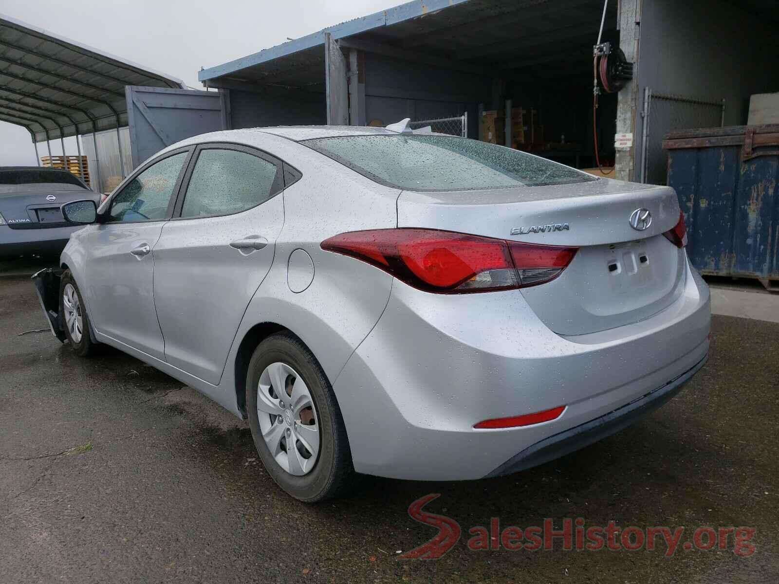 5NPDH4AE8GH734071 2016 HYUNDAI ELANTRA