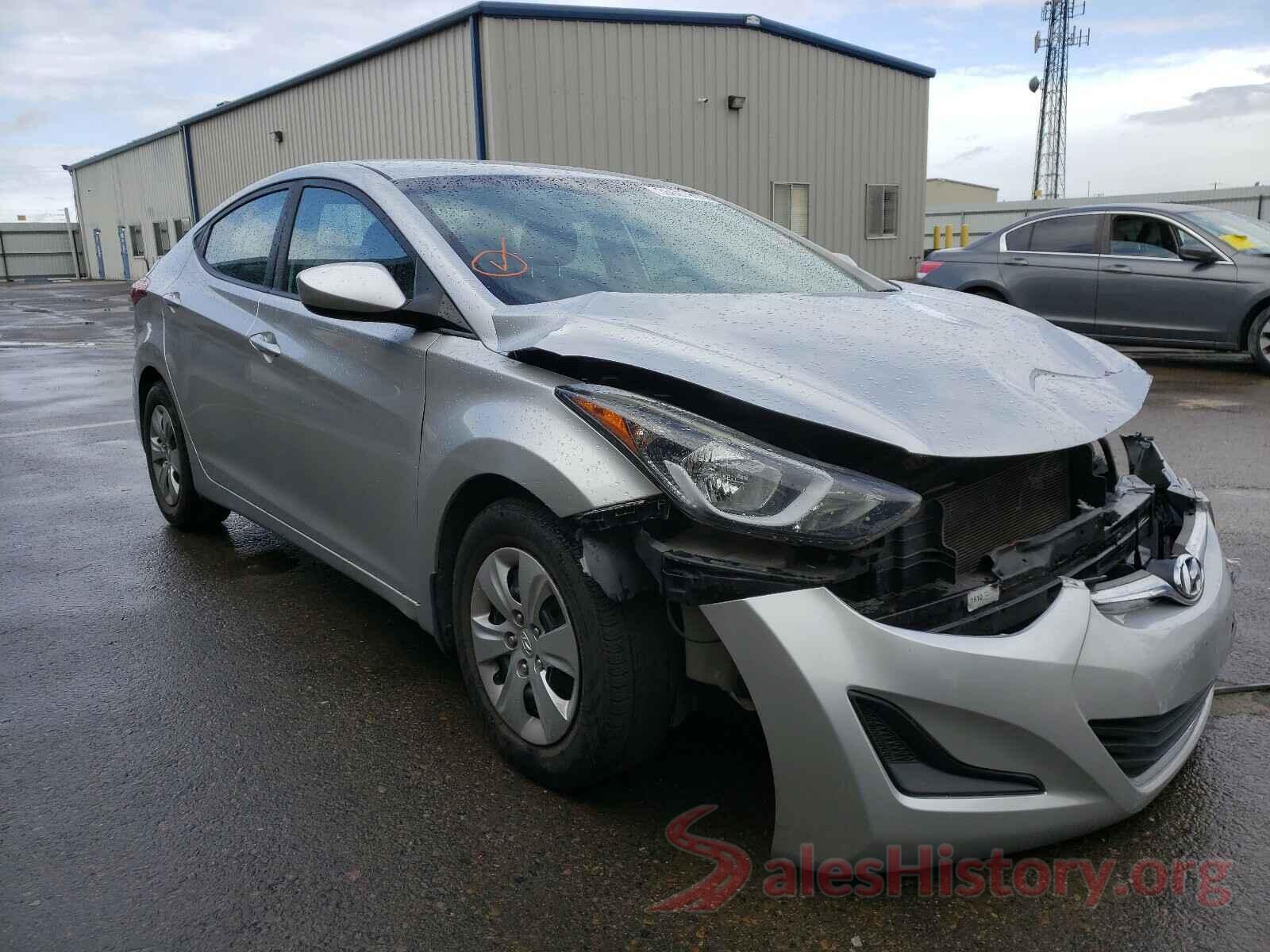 5NPDH4AE8GH734071 2016 HYUNDAI ELANTRA