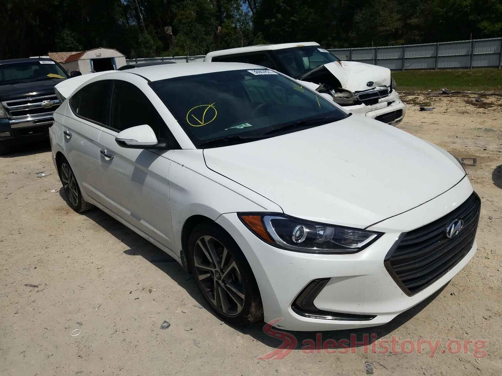 5NPD84LF8HH103666 2017 HYUNDAI ELANTRA