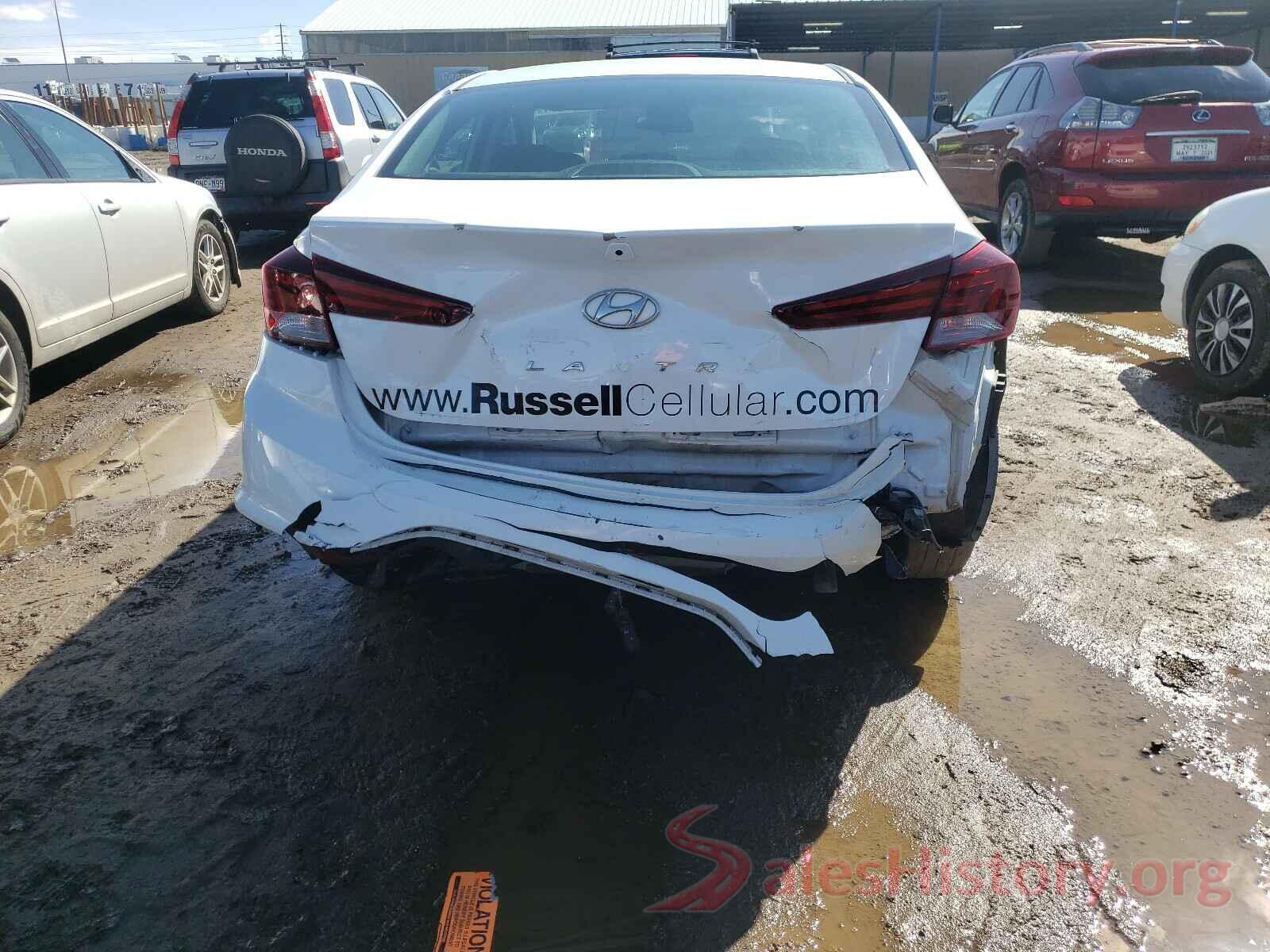 5NPD74LF1KH427911 2019 HYUNDAI ELANTRA