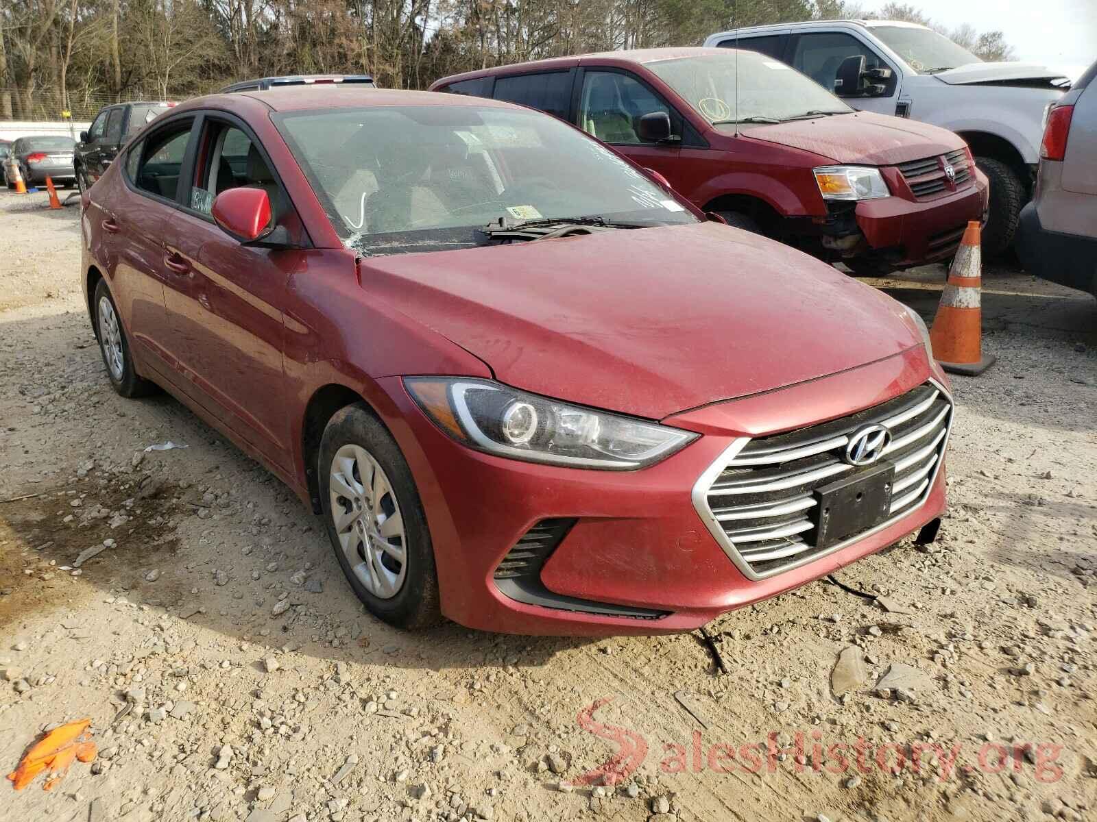 KMHD74LF8HU111013 2017 HYUNDAI ELANTRA