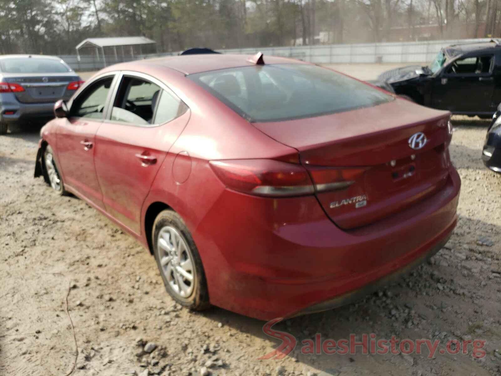 KMHD74LF8HU111013 2017 HYUNDAI ELANTRA